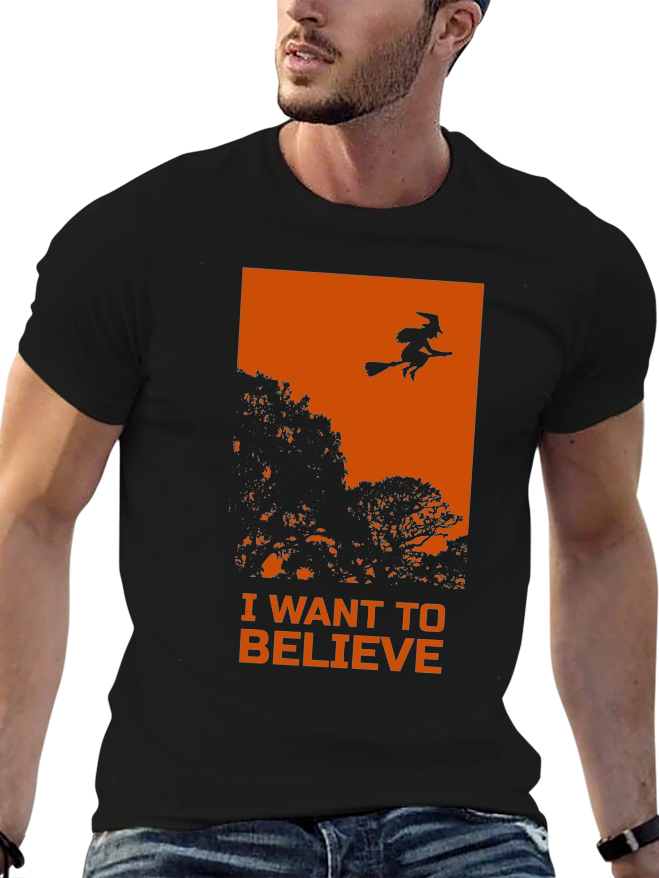 I Want To Believe Witch T-Shirt