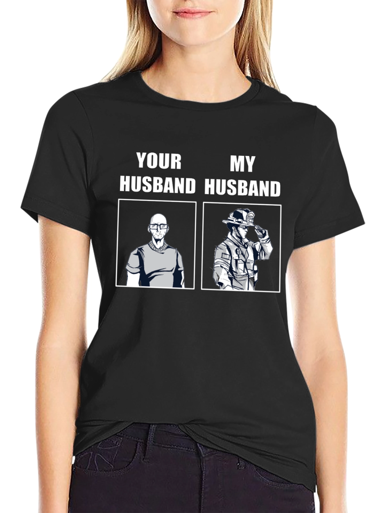 Your Husband My Husband T-Shirt Occupation Humor Tee