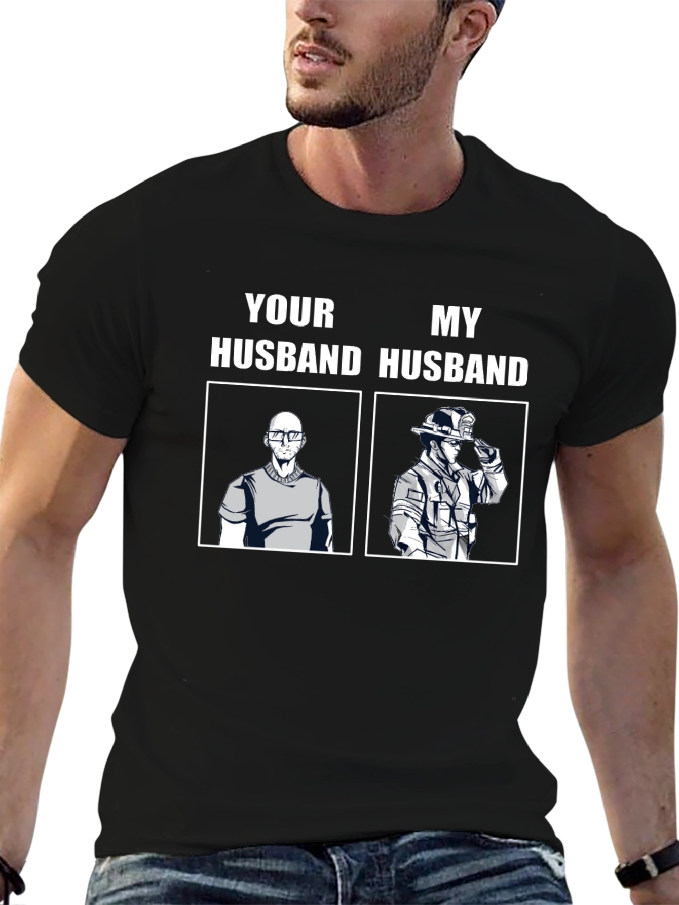 Your Husband My Husband T-Shirt Occupation Humor Tee
