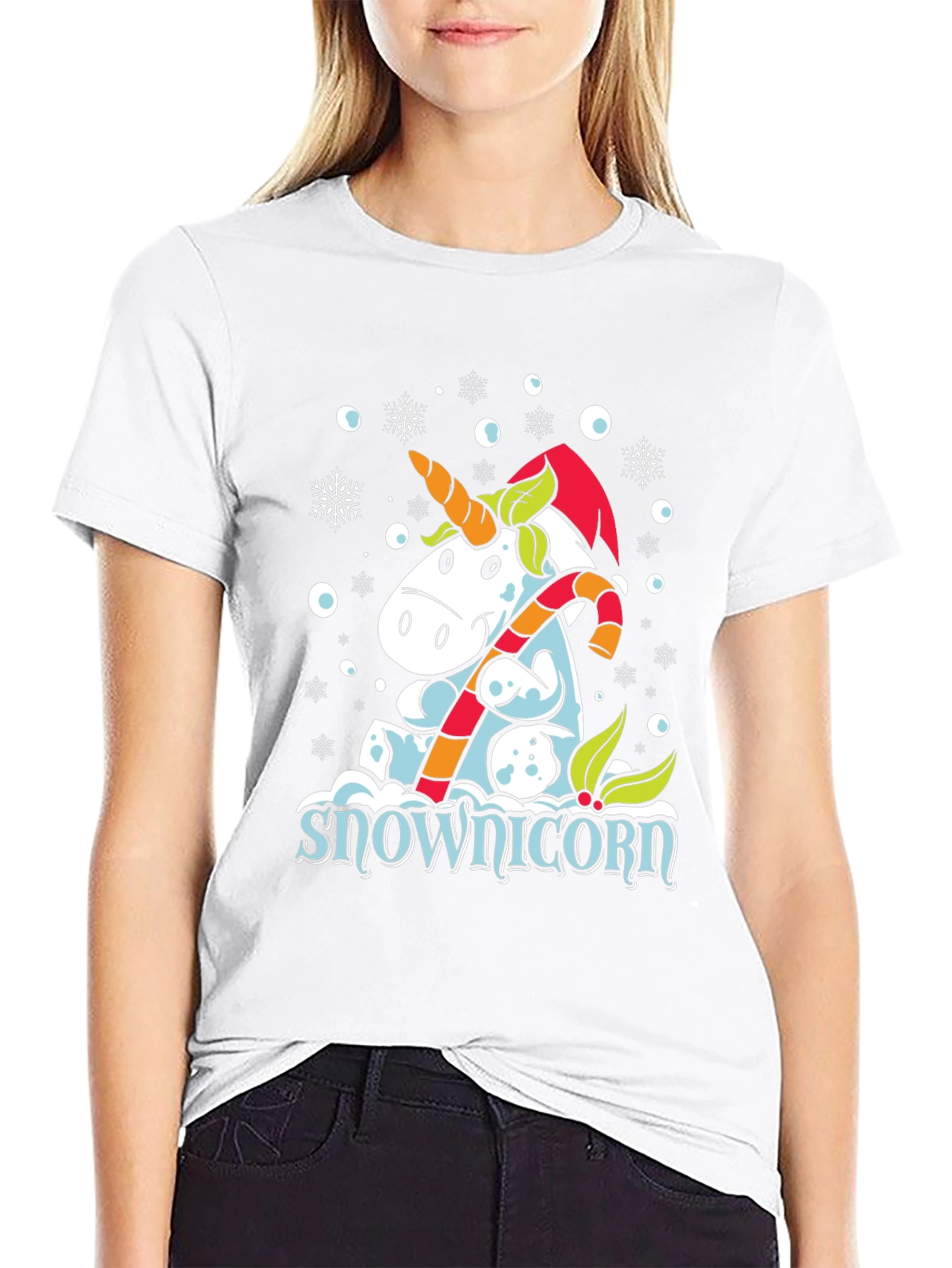 Snow Unicorn Graphic Tee