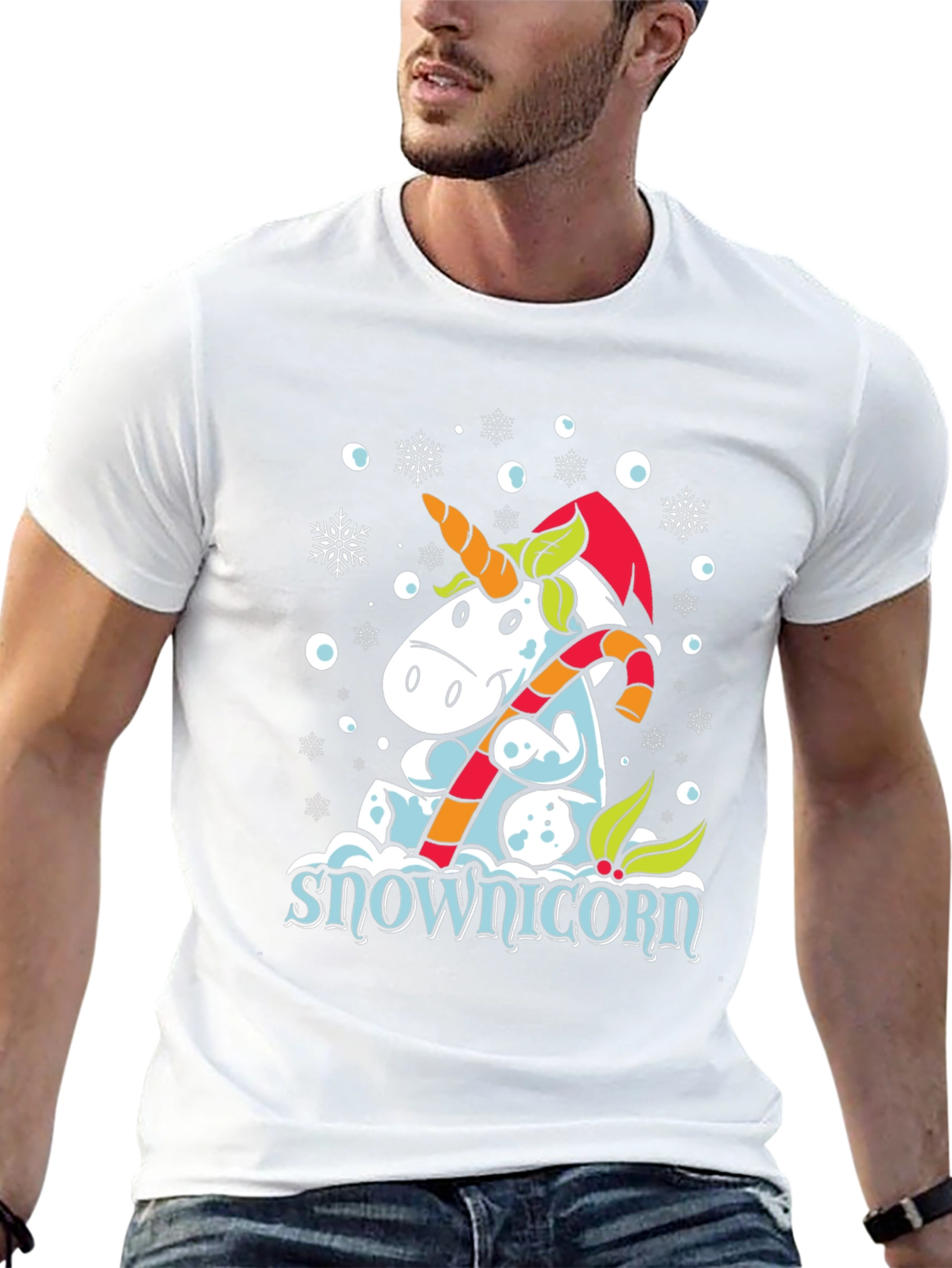 Snow Unicorn Graphic Tee