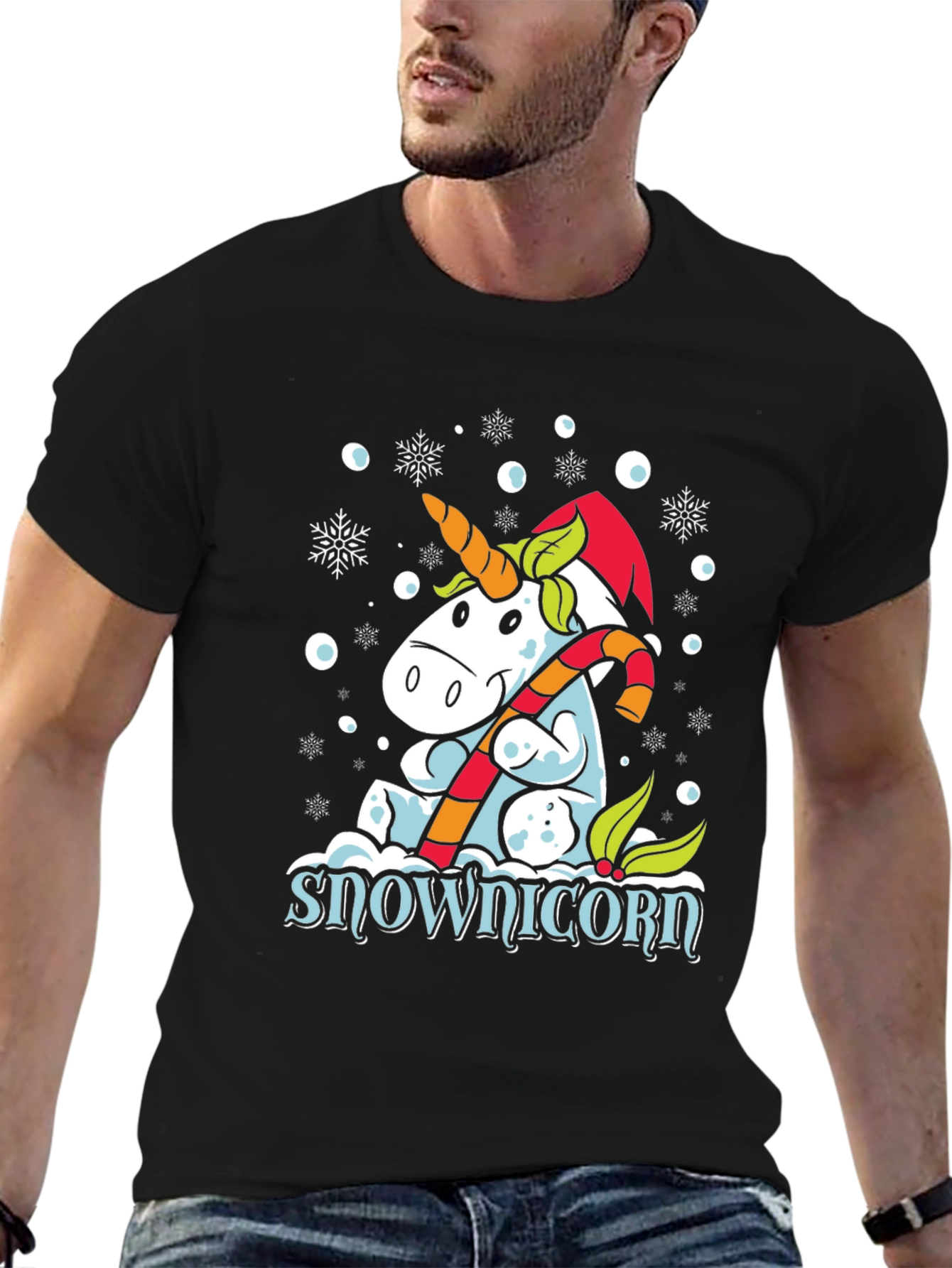 Snow Unicorn Graphic Tee