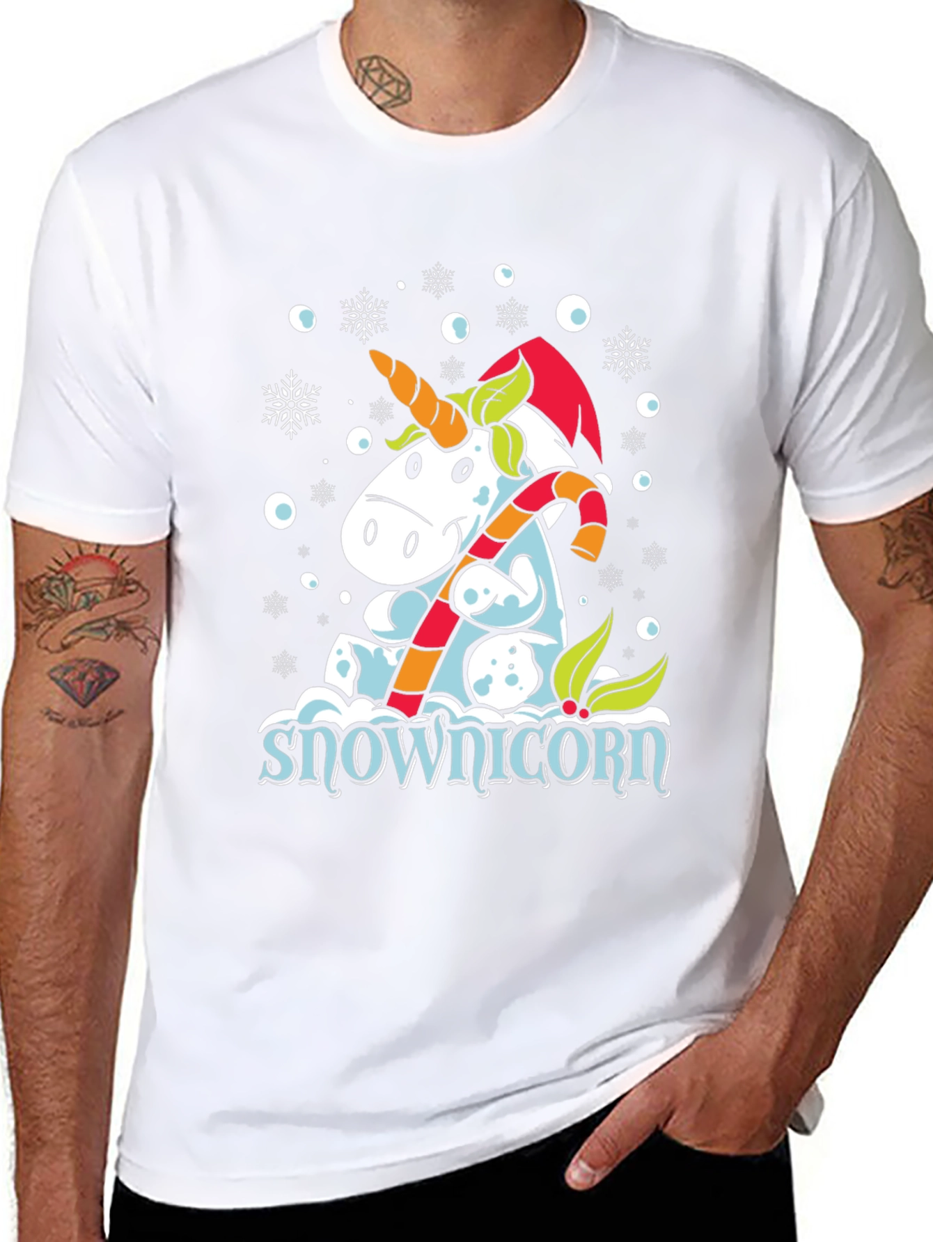 Snow Unicorn Graphic Tee