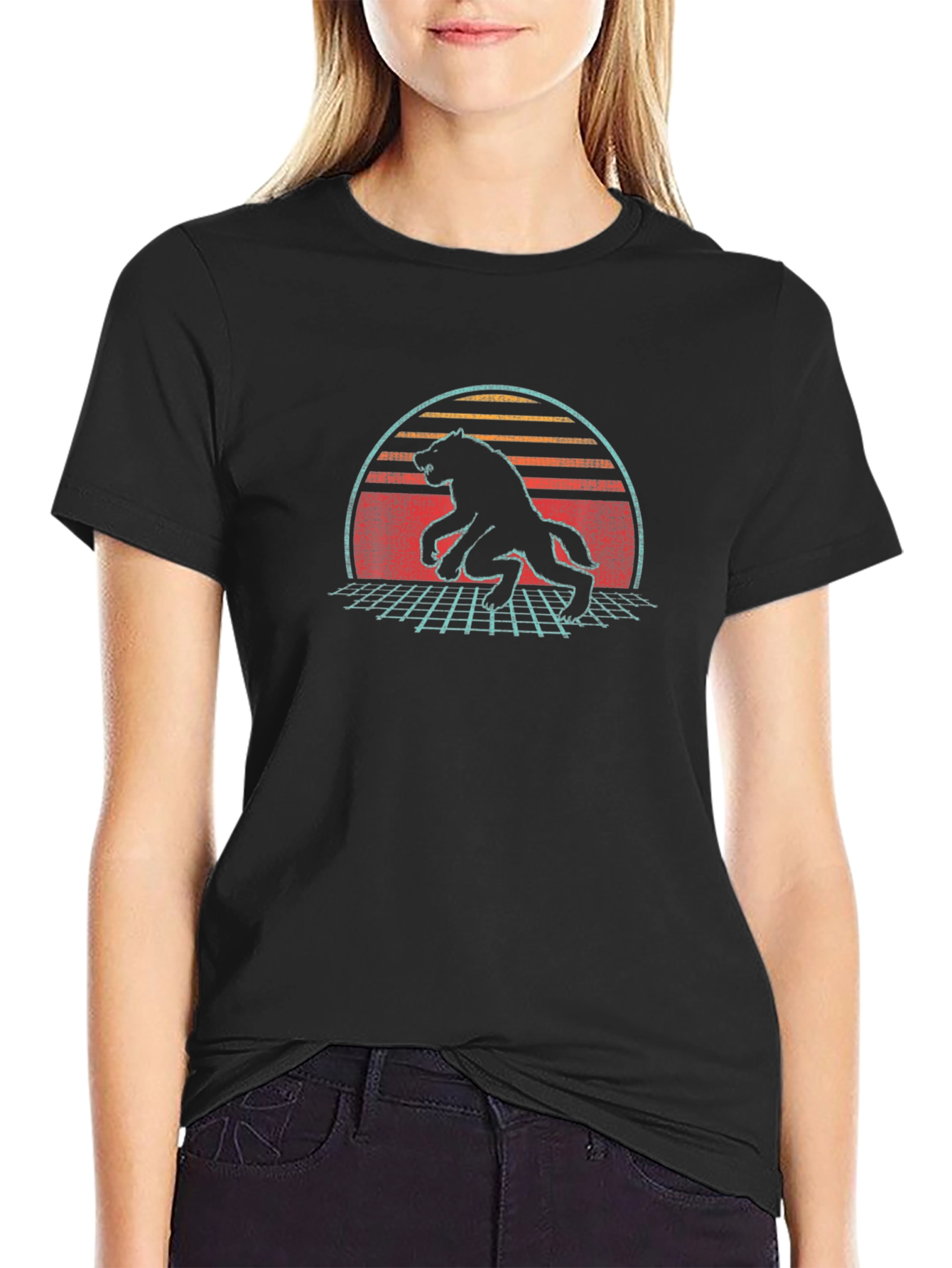 Retro Werewolf T-Shirt