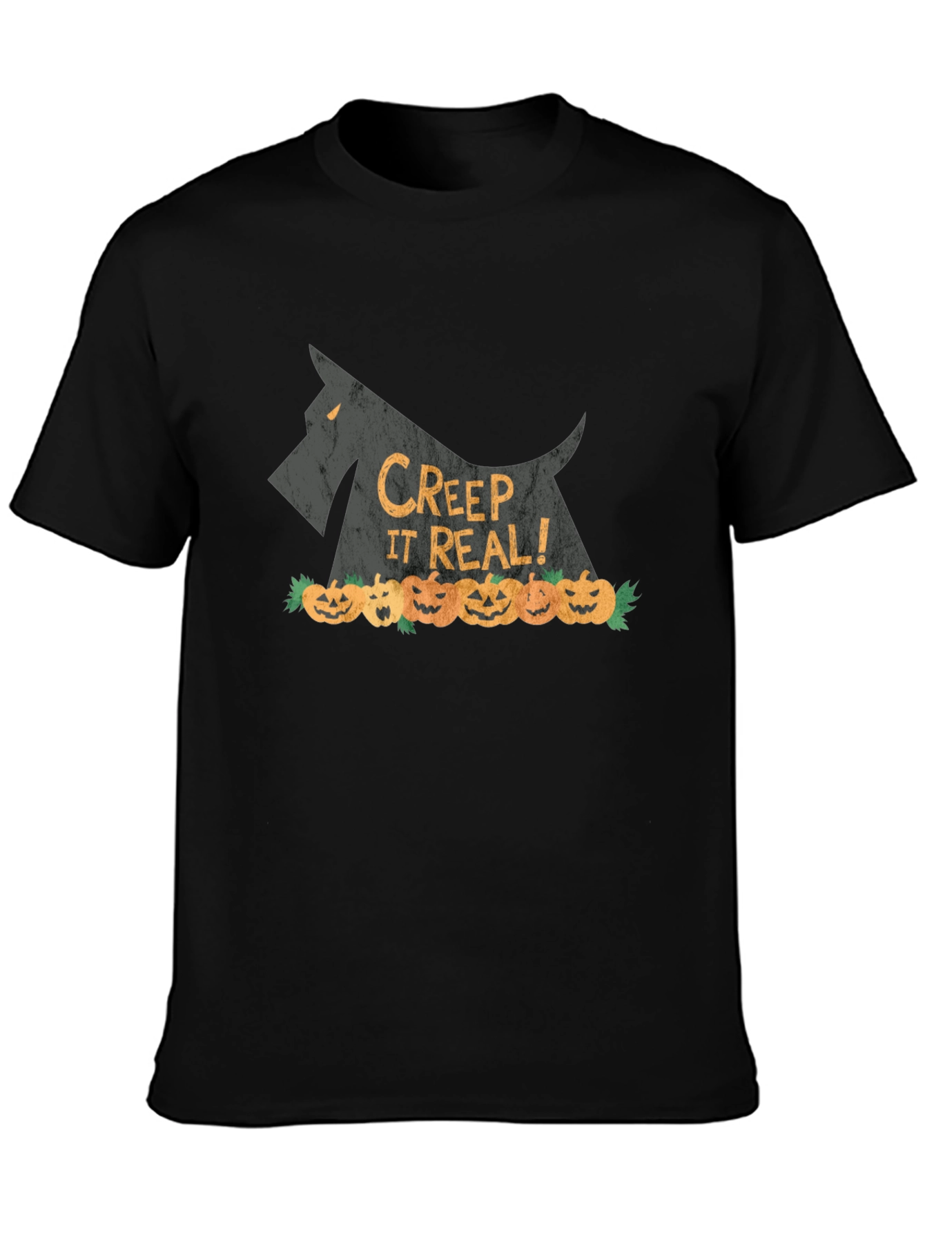 Creep It Real! Dog Halloween T-Shirt