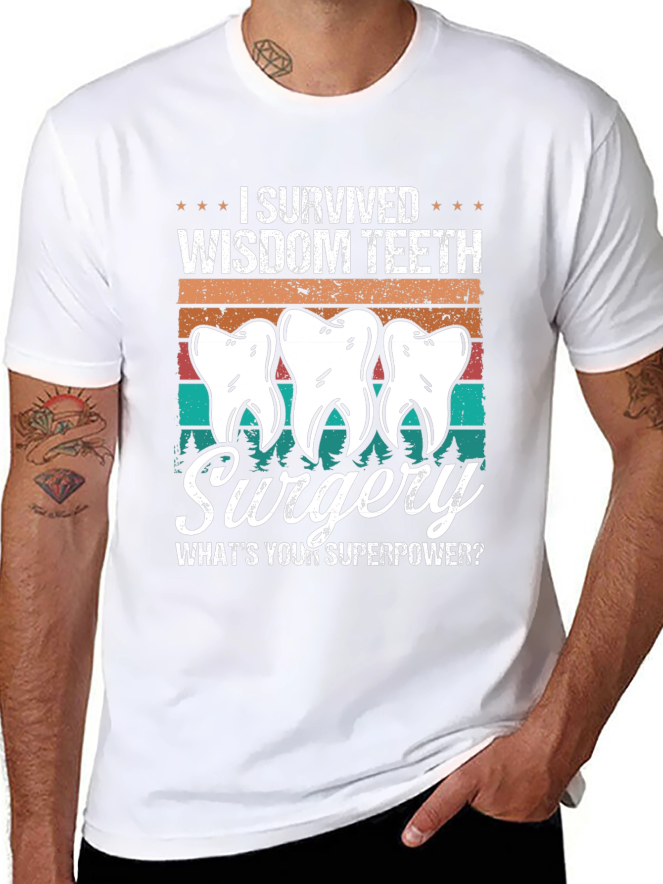 Wisdom Teeth Surgery Survivor Tee