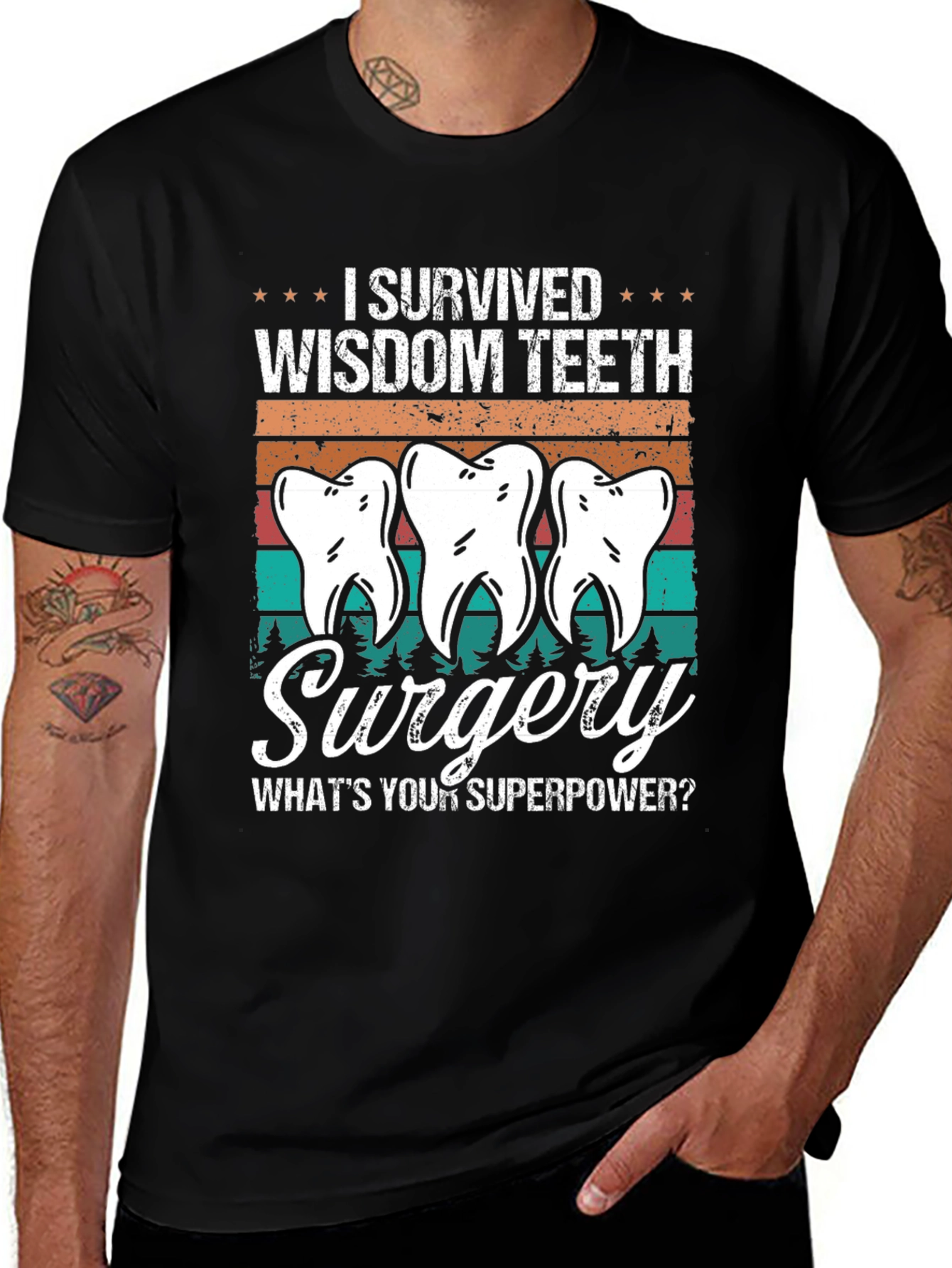 Wisdom Teeth Surgery Survivor Tee