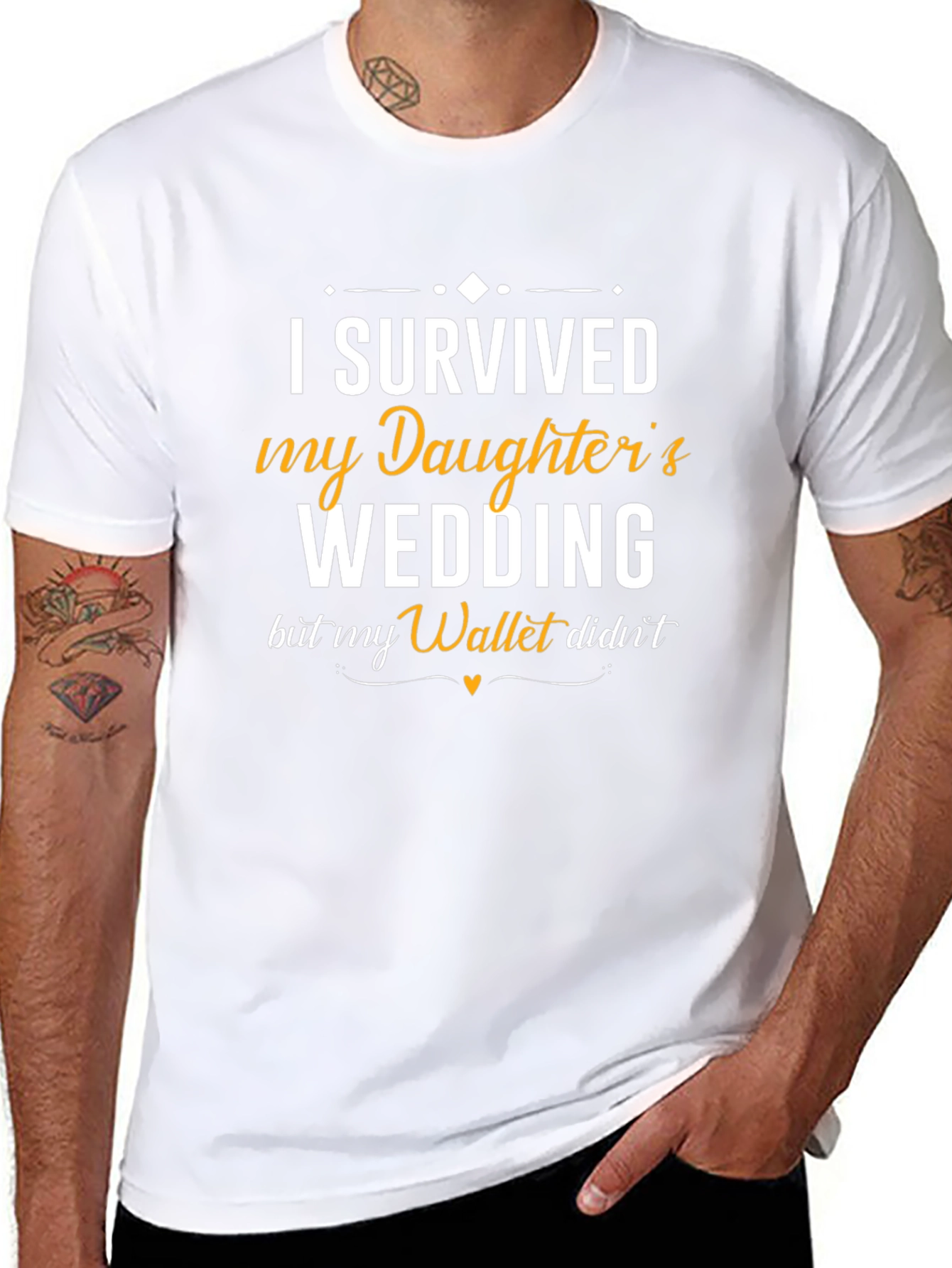 I Survived My Daughters Wedding T-Shirt