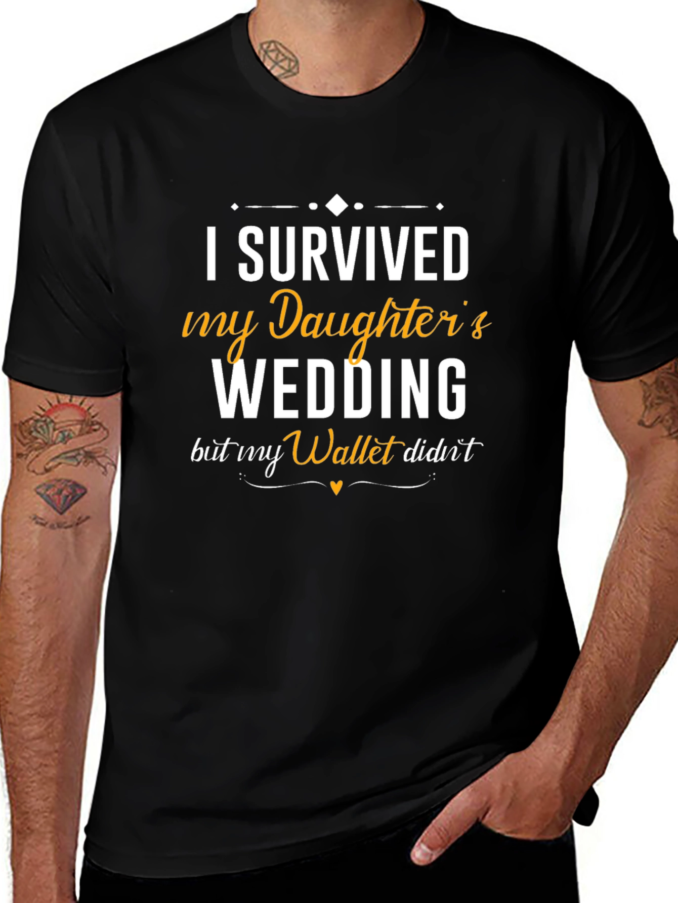 I Survived My Daughters Wedding T-Shirt