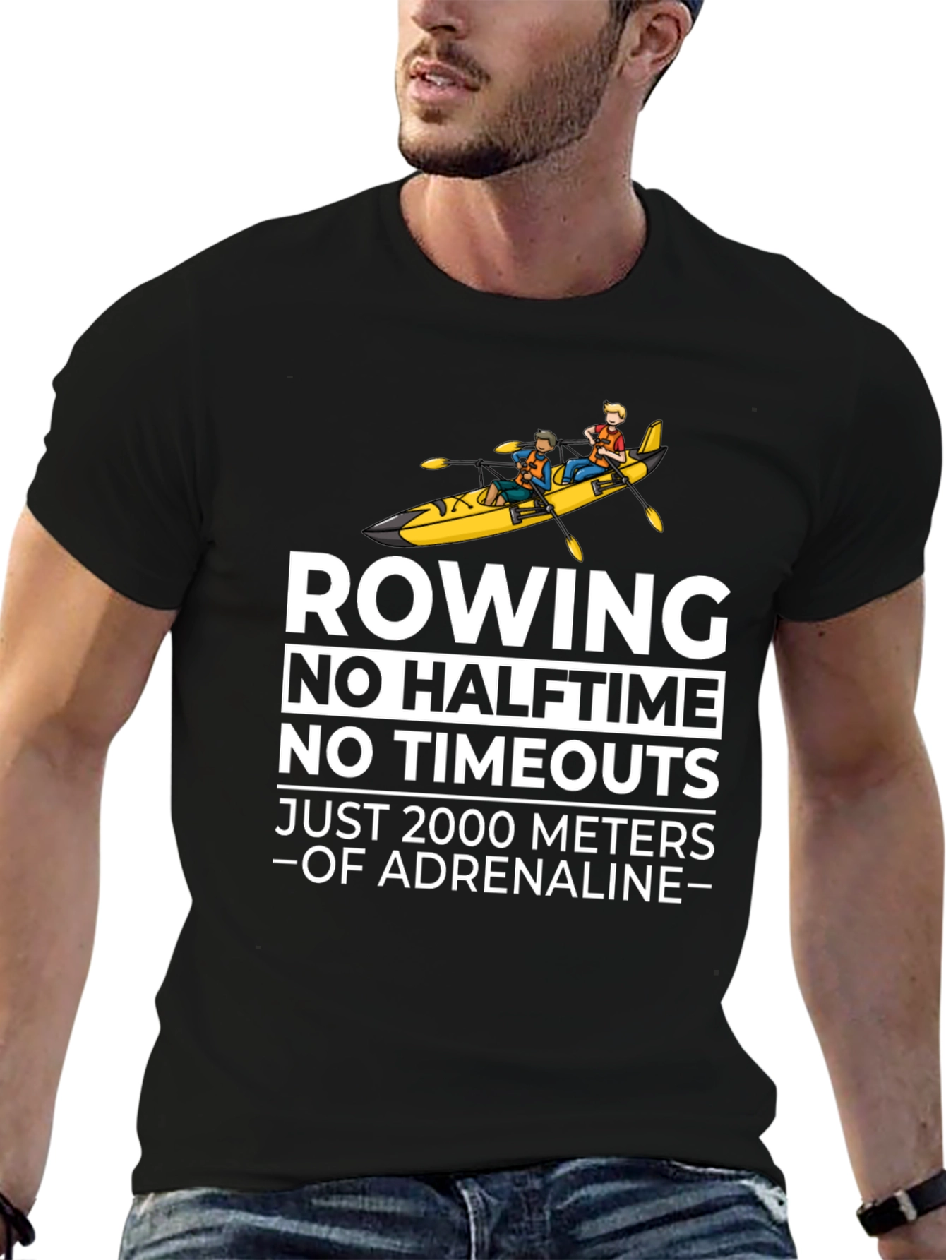 Rowing Adrenaline Graphic T-Shirt