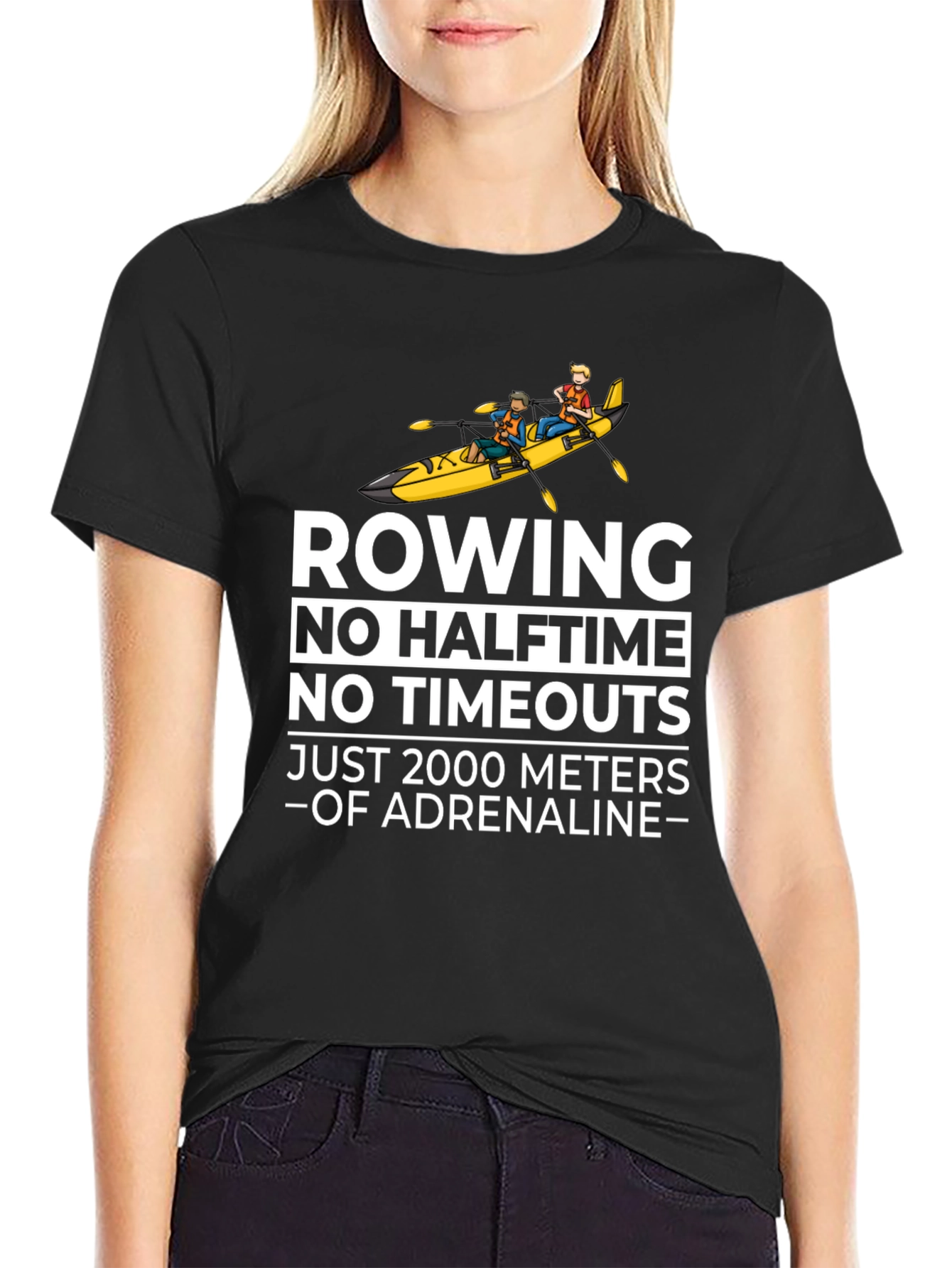 Rowing Adrenaline Graphic T-Shirt
