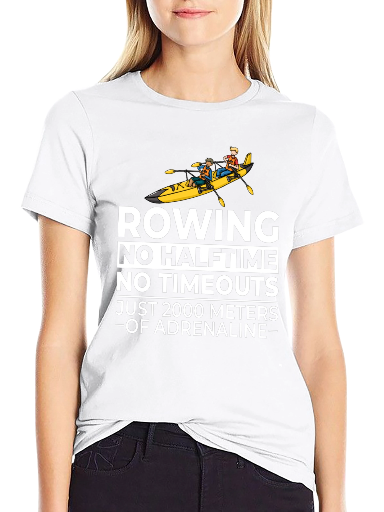 Rowing Adrenaline Graphic T-Shirt