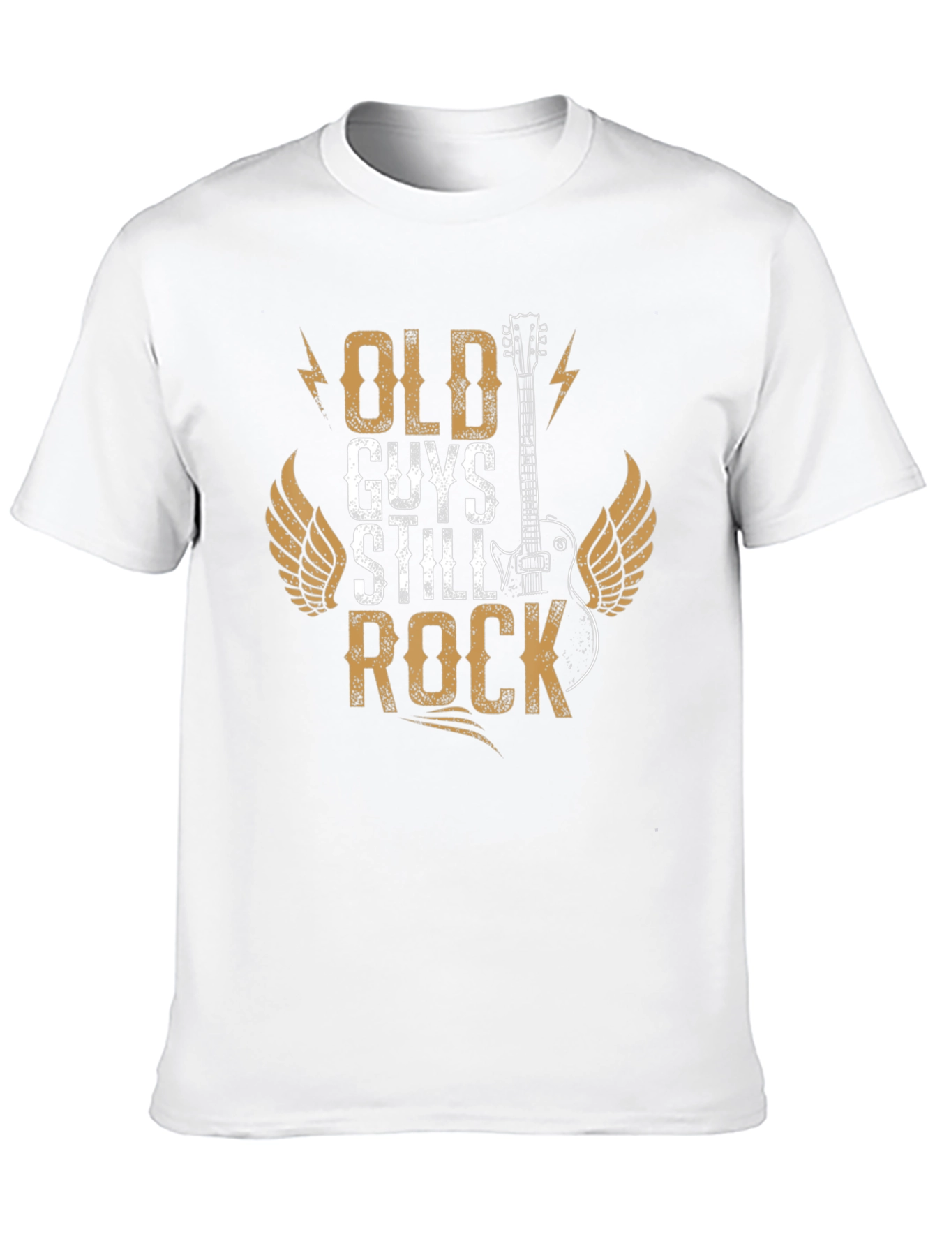 Old Guys Still Rock Graphic Tee Shirt