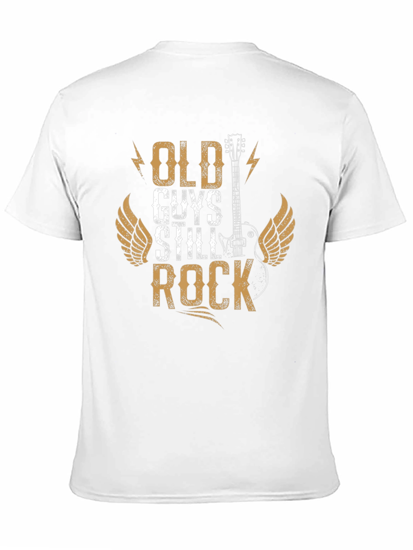 Old Guys Still Rock Graphic Tee Shirt