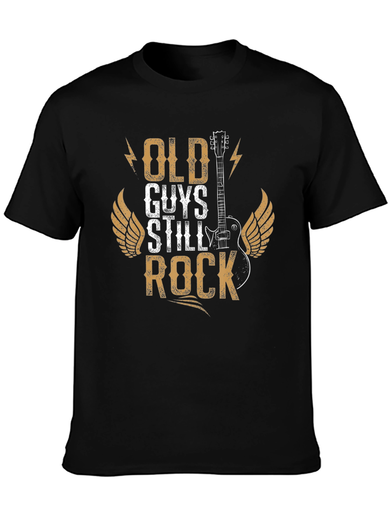 Old Guys Still Rock Graphic Tee Shirt