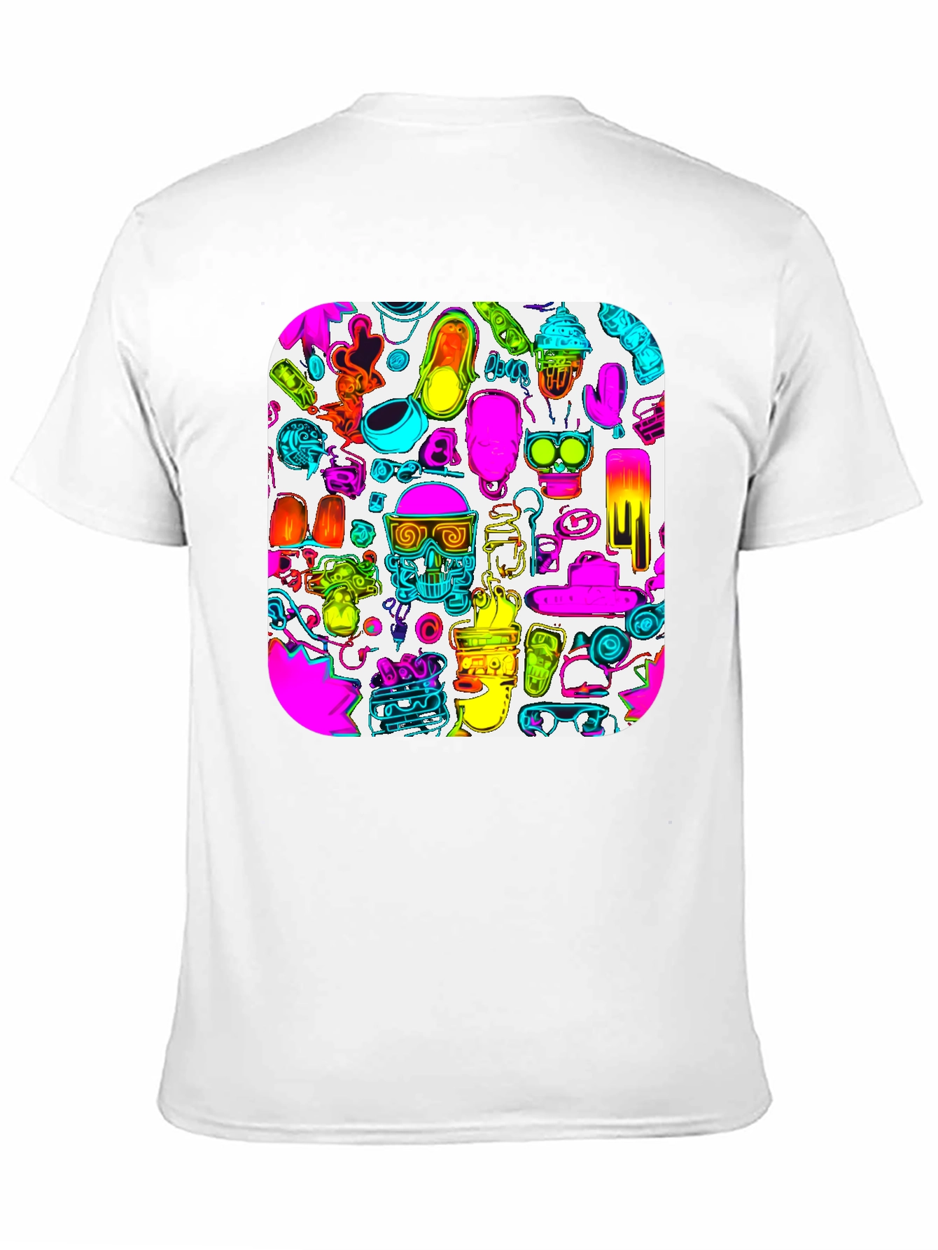 Vibrant Graphic Print T-Shirt