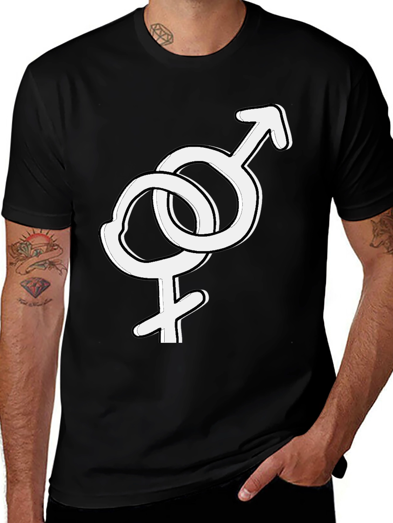 Gender Symbol Graphic Tee