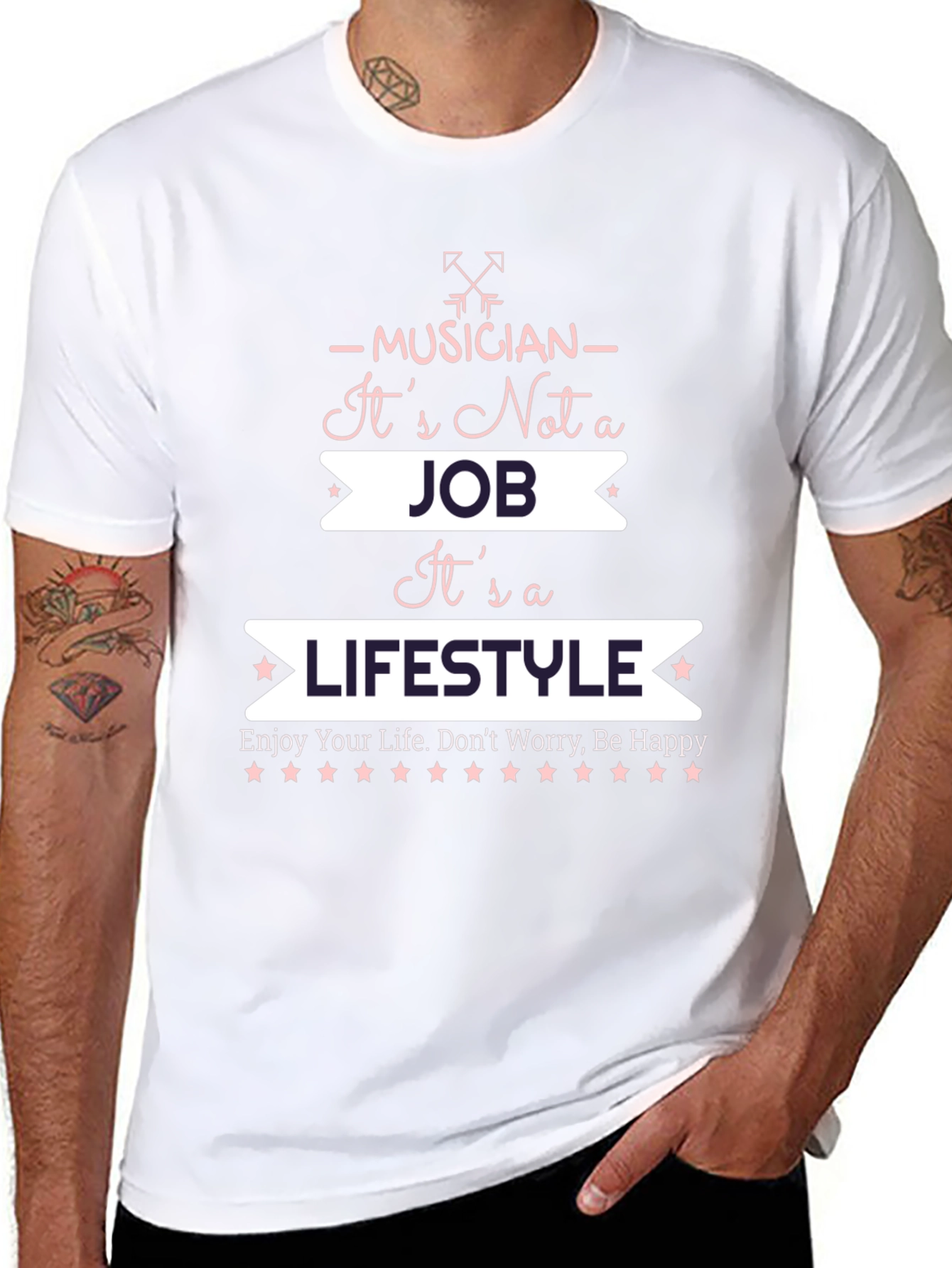 Musician Lifestyle Graphic Tee