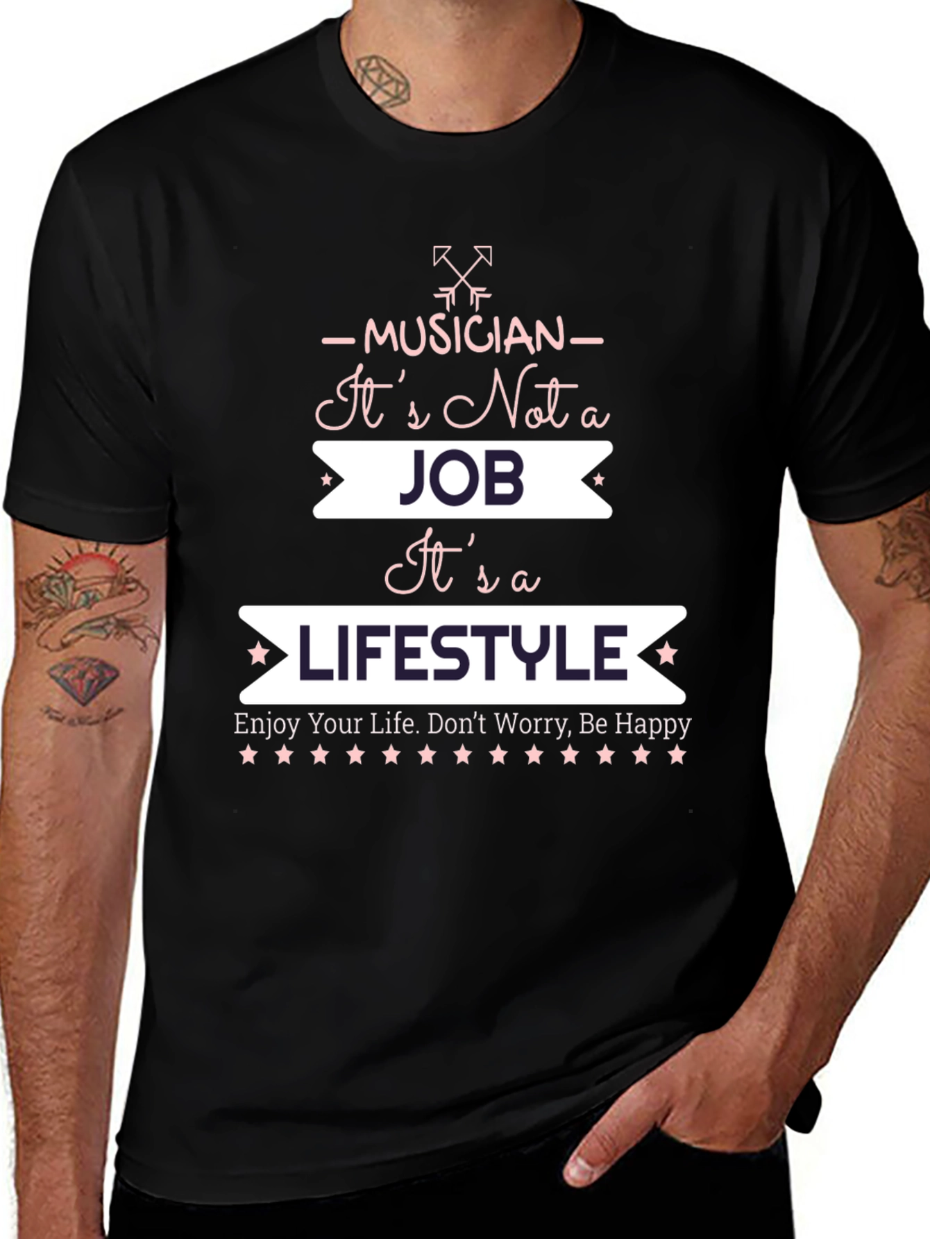 Musician Lifestyle Graphic Tee