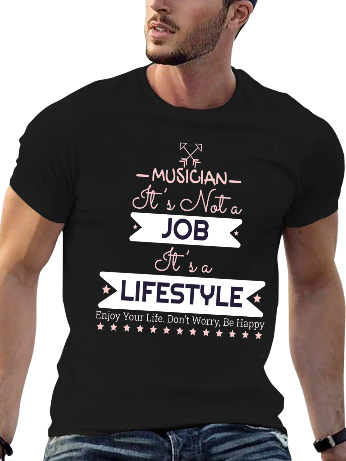 Musician Lifestyle Graphic Tee