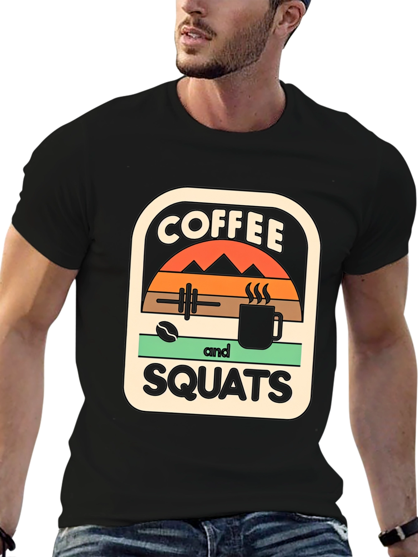 Coffee and Squats Graphic Tee