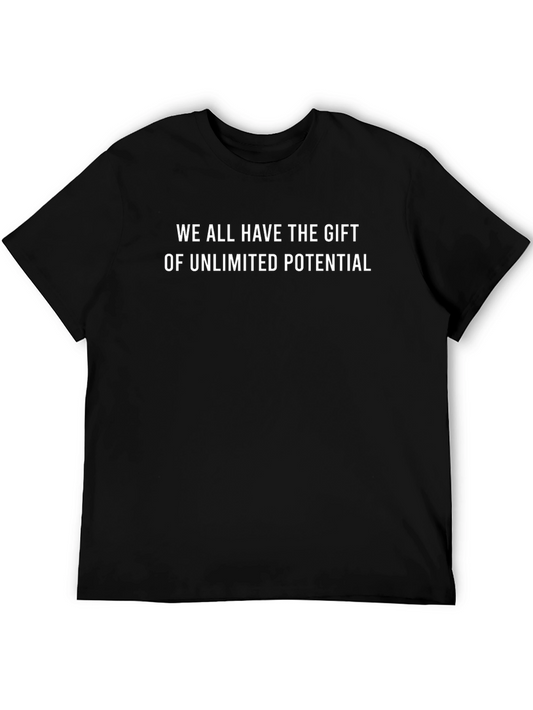 Unlimited Potential T-Shirt: Inspiring Graphic Tee