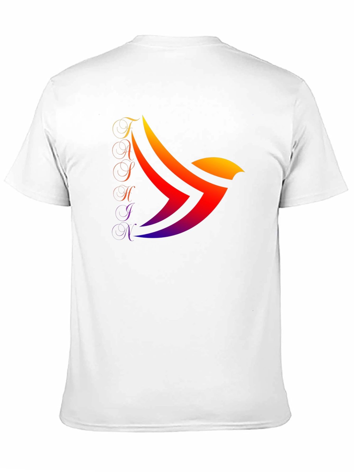 TATHINK Graphic Print Black T-Shirt
