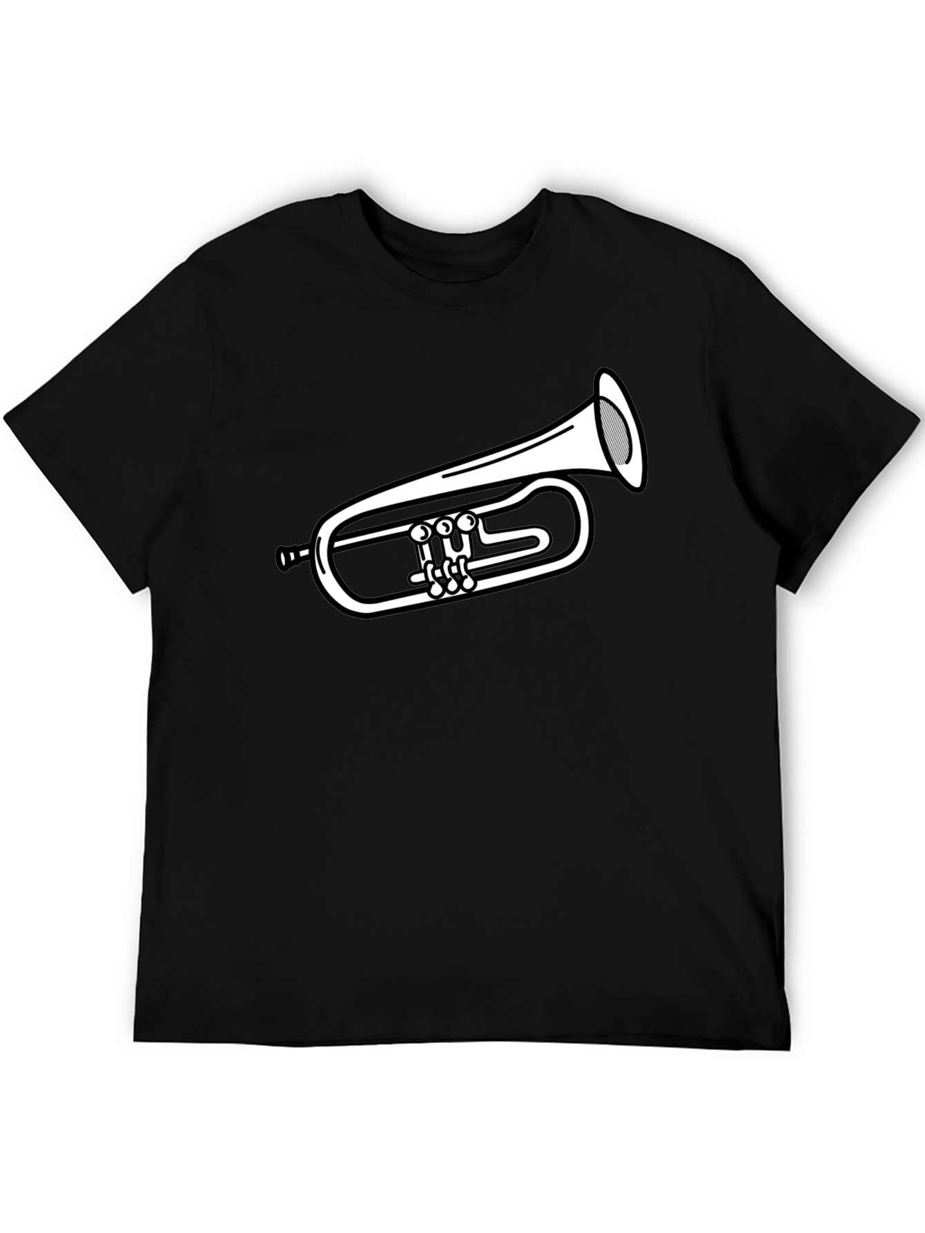 Musical Trumpet Graphic T-Shirt