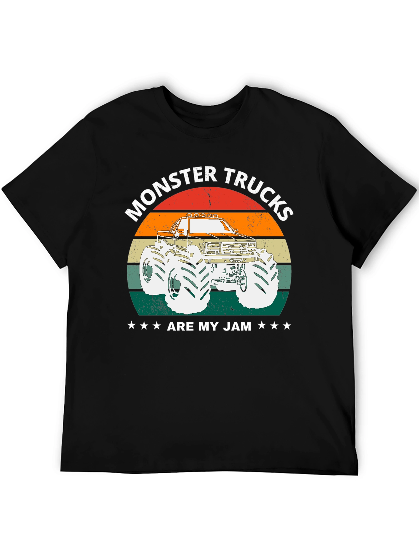Monster Trucks Are My Jam Graphic Tee