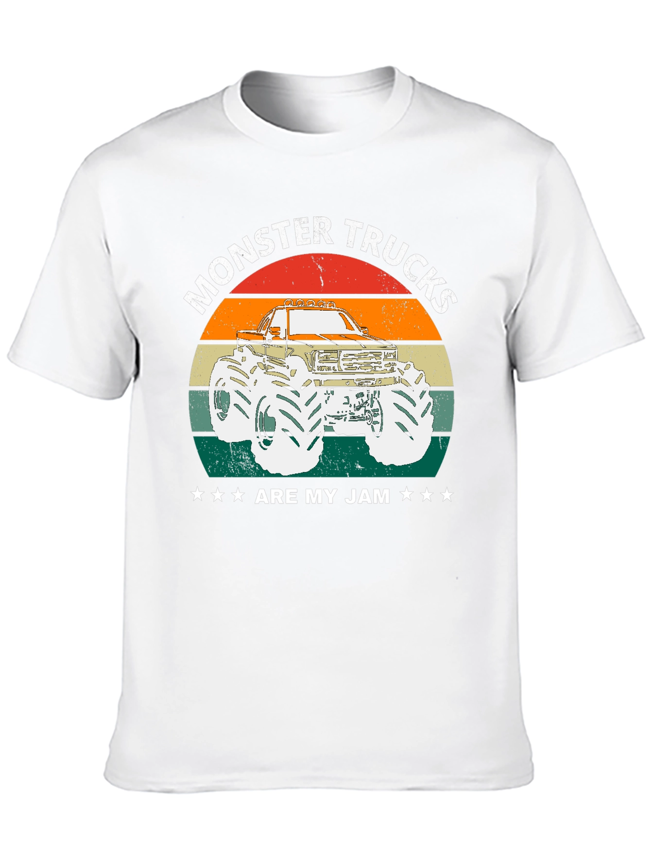 Monster Trucks Are My Jam Graphic Tee