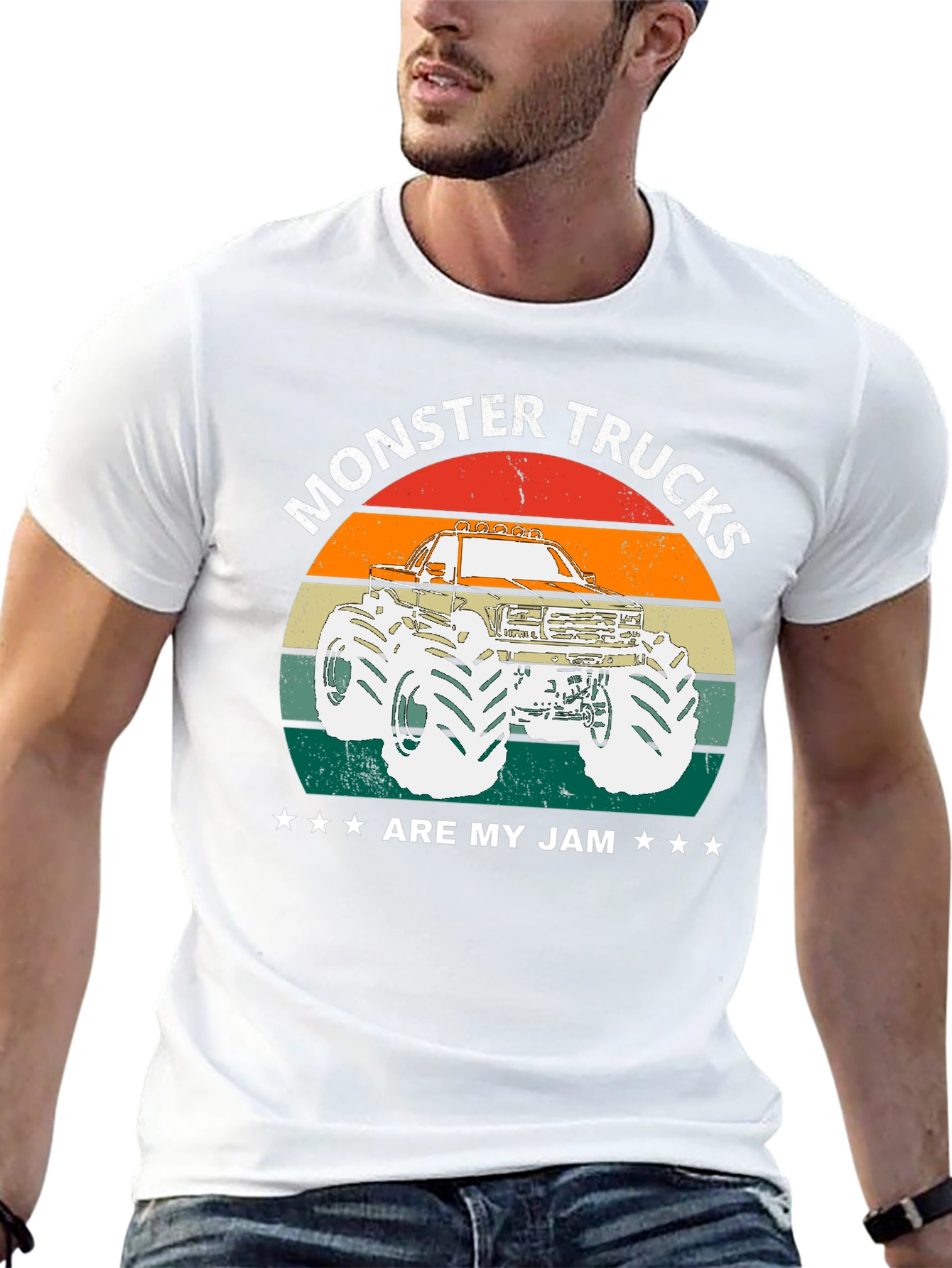 Monster Trucks Are My Jam Graphic Tee