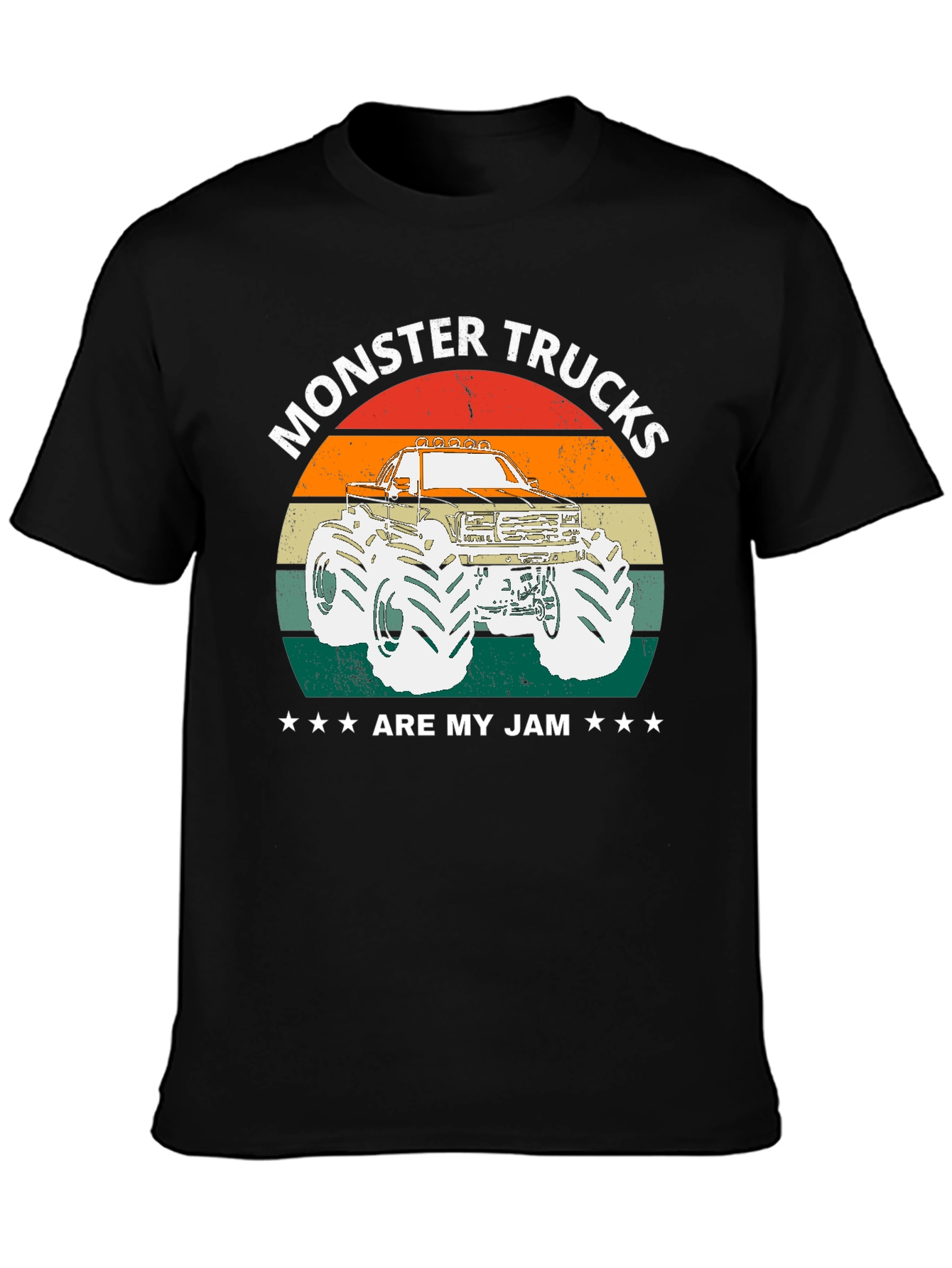 Monster Trucks Are My Jam Graphic Tee