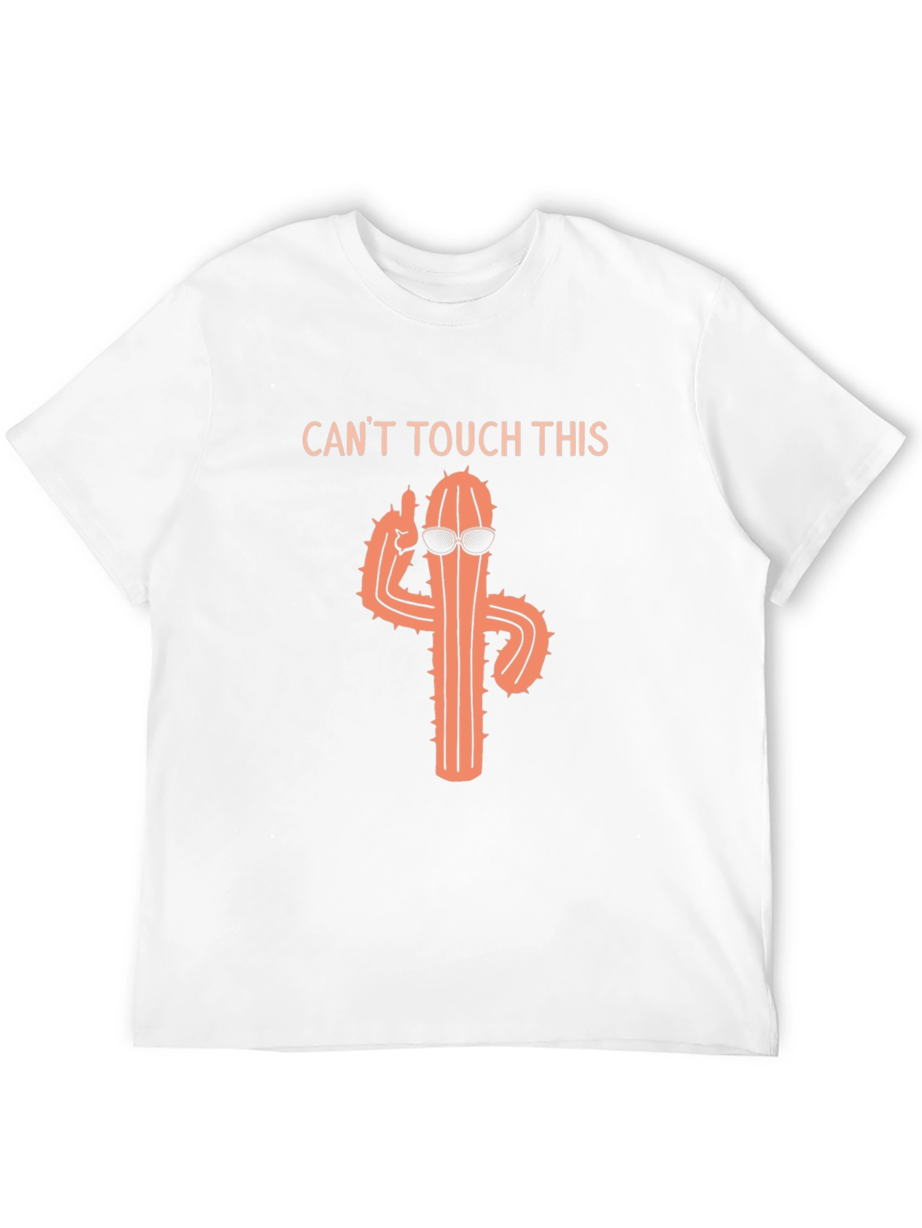 Funny Cactus Cant Touch This Graphic T-Shirt