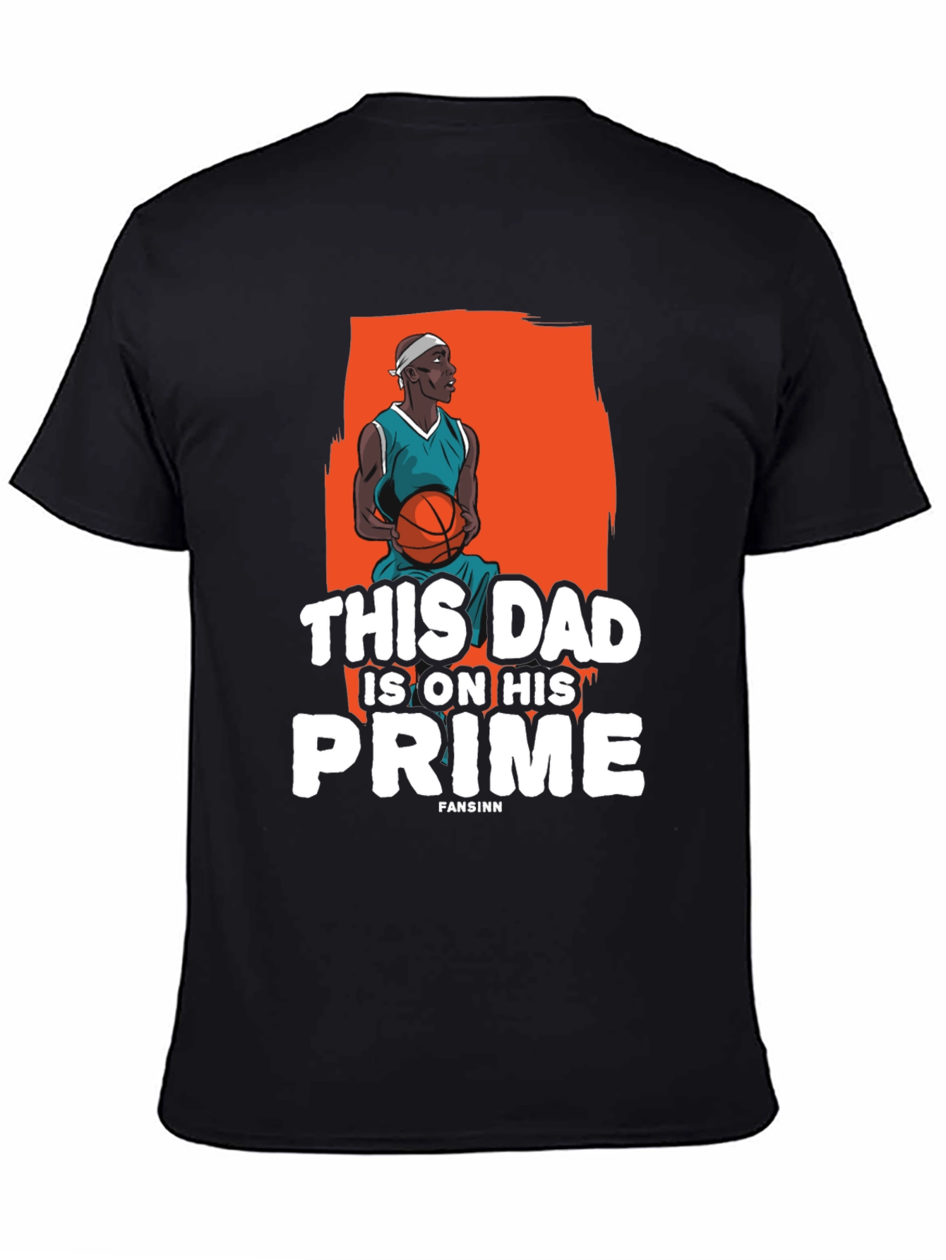 This Dad is on His Prime Basketball T-Shirt
