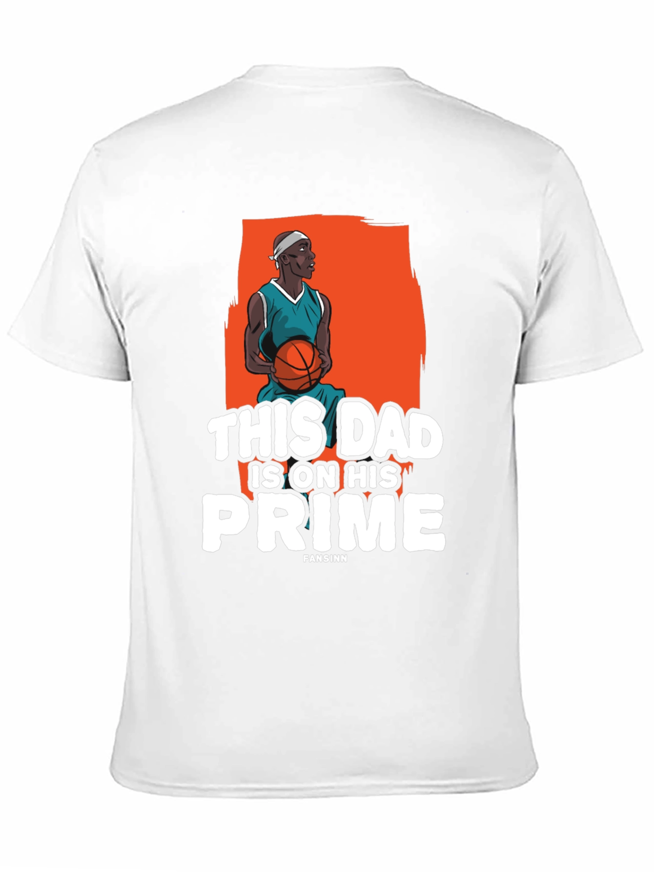 This Dad is on His Prime Basketball T-Shirt