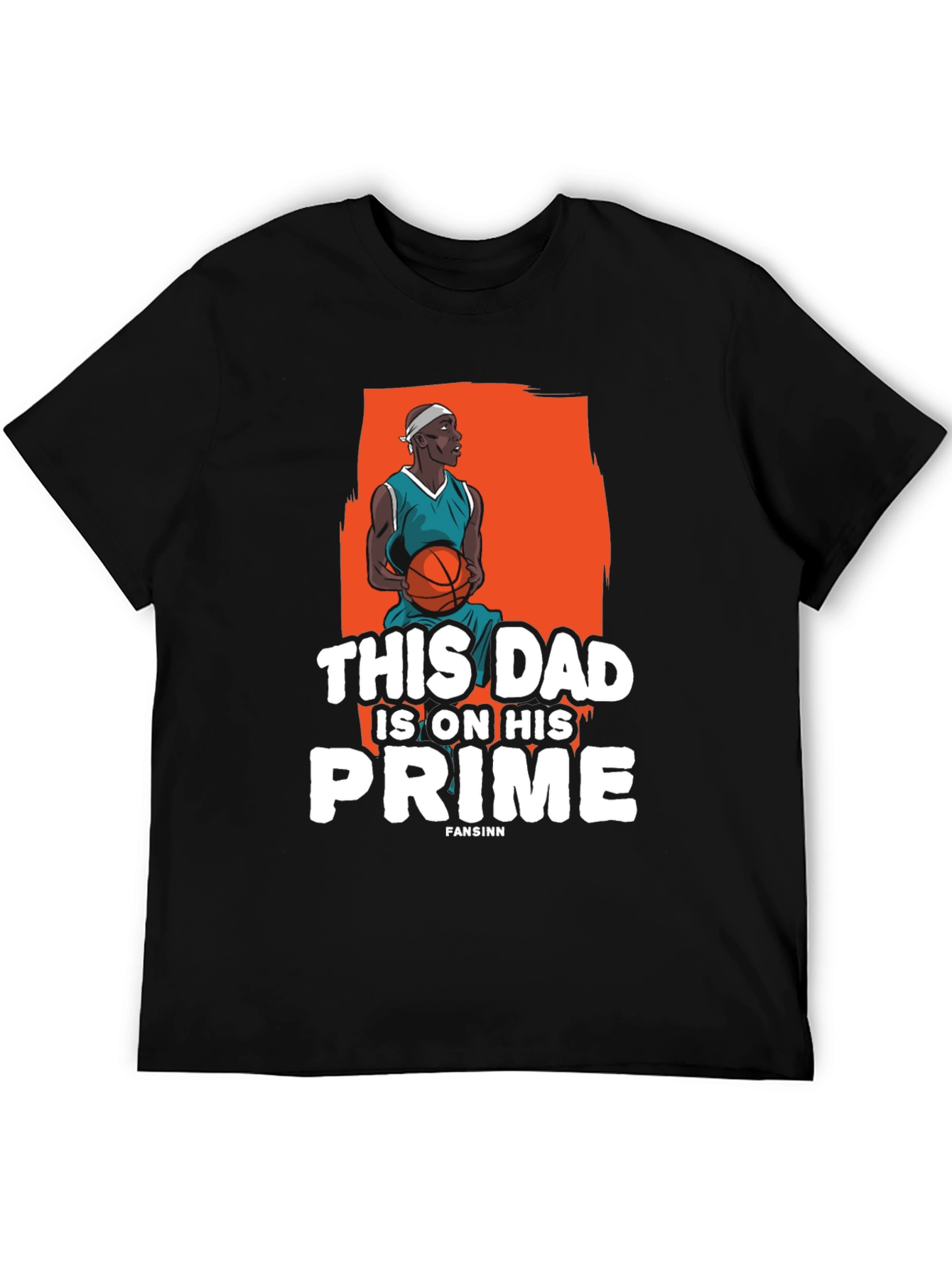 This Dad is on His Prime Basketball T-Shirt