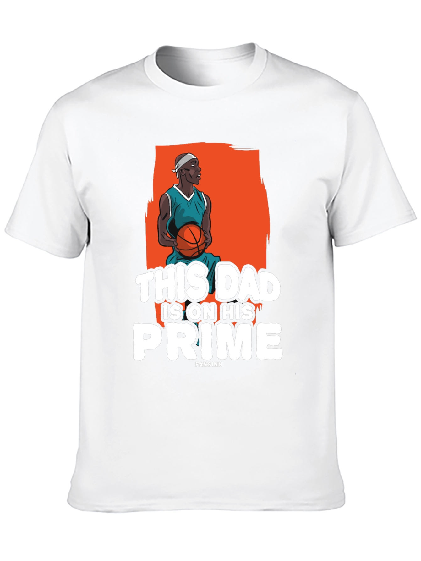 This Dad is on His Prime Basketball T-Shirt