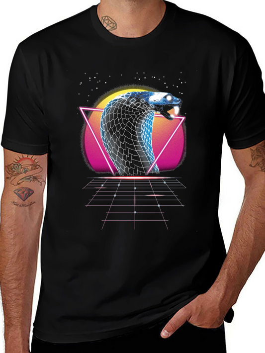 Retro Wave Cobra Graphic Tee