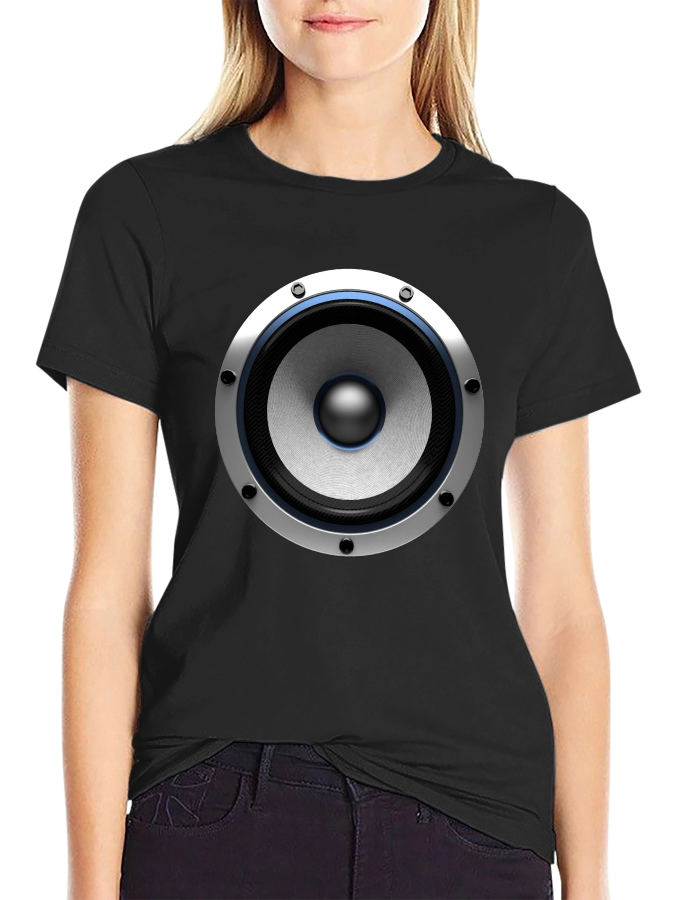 Speaker Graphic T-Shirt - Loud & Proud Design