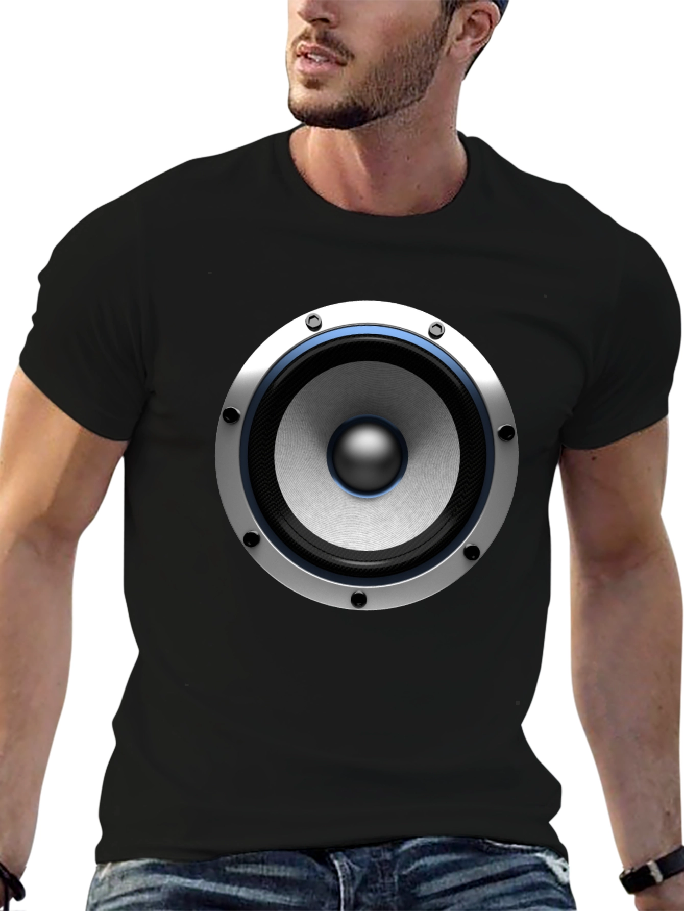 Speaker Graphic T-Shirt - Loud & Proud Design