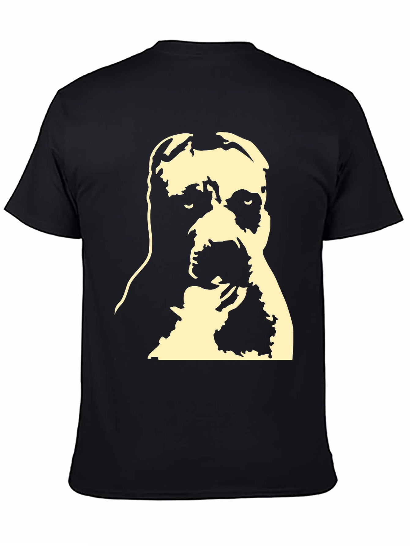 Cool Dog Graphic Tee - Black