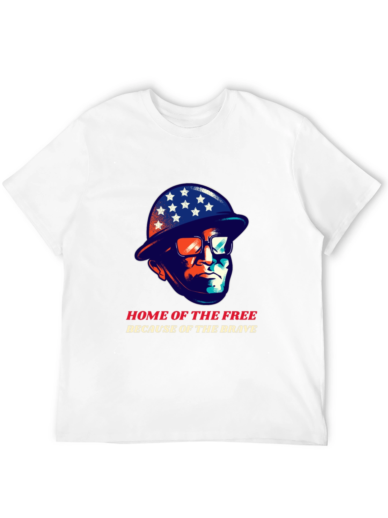 Home of the Free T-Shirt - Patriotic Graphic Tee