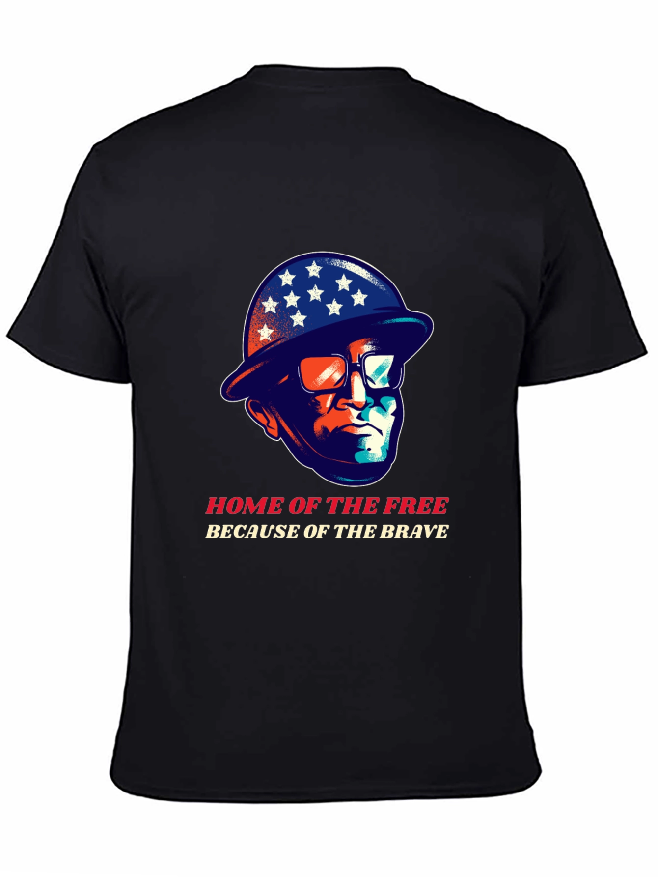 Home of the Free T-Shirt - Patriotic Graphic Tee