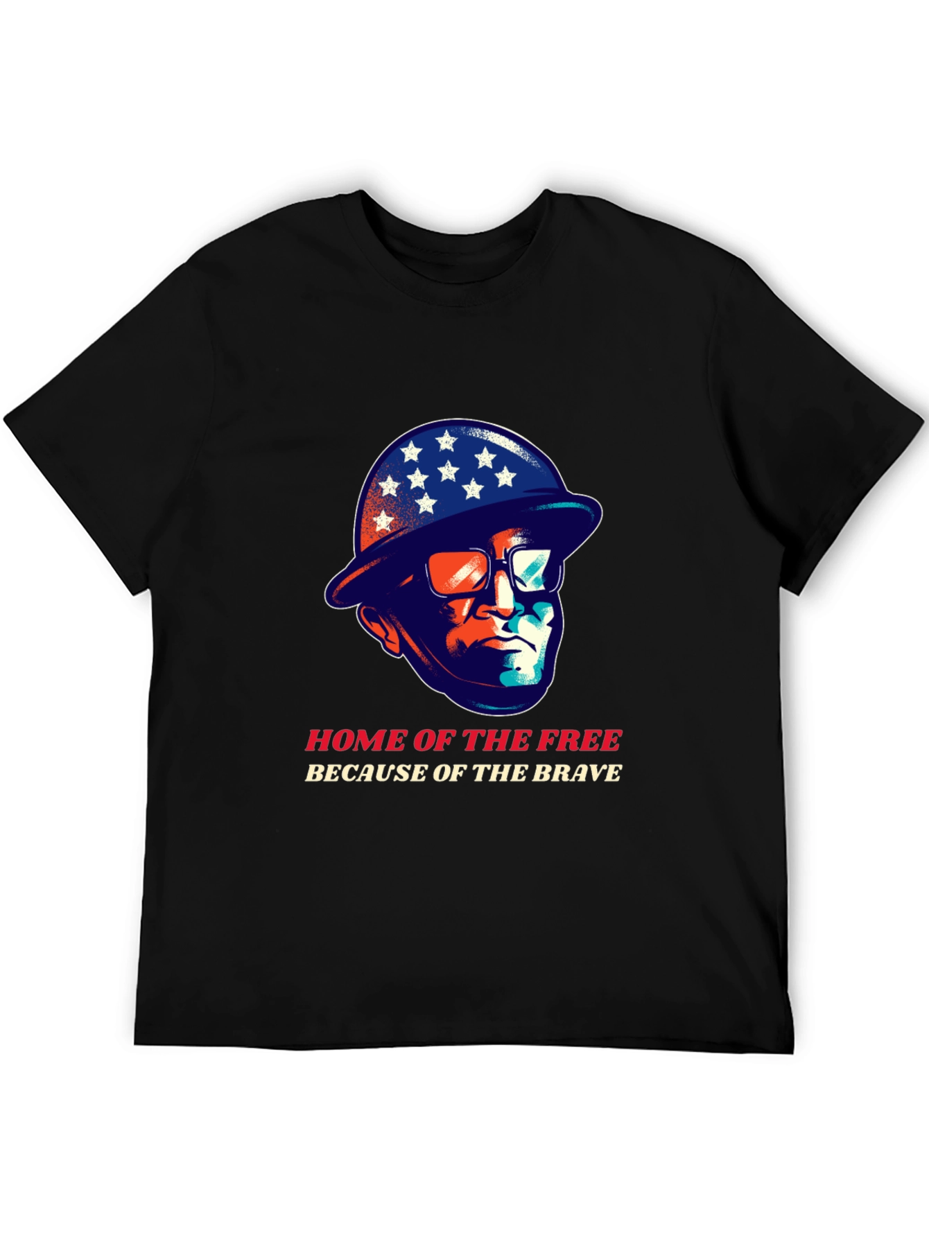 Home of the Free T-Shirt - Patriotic Graphic Tee