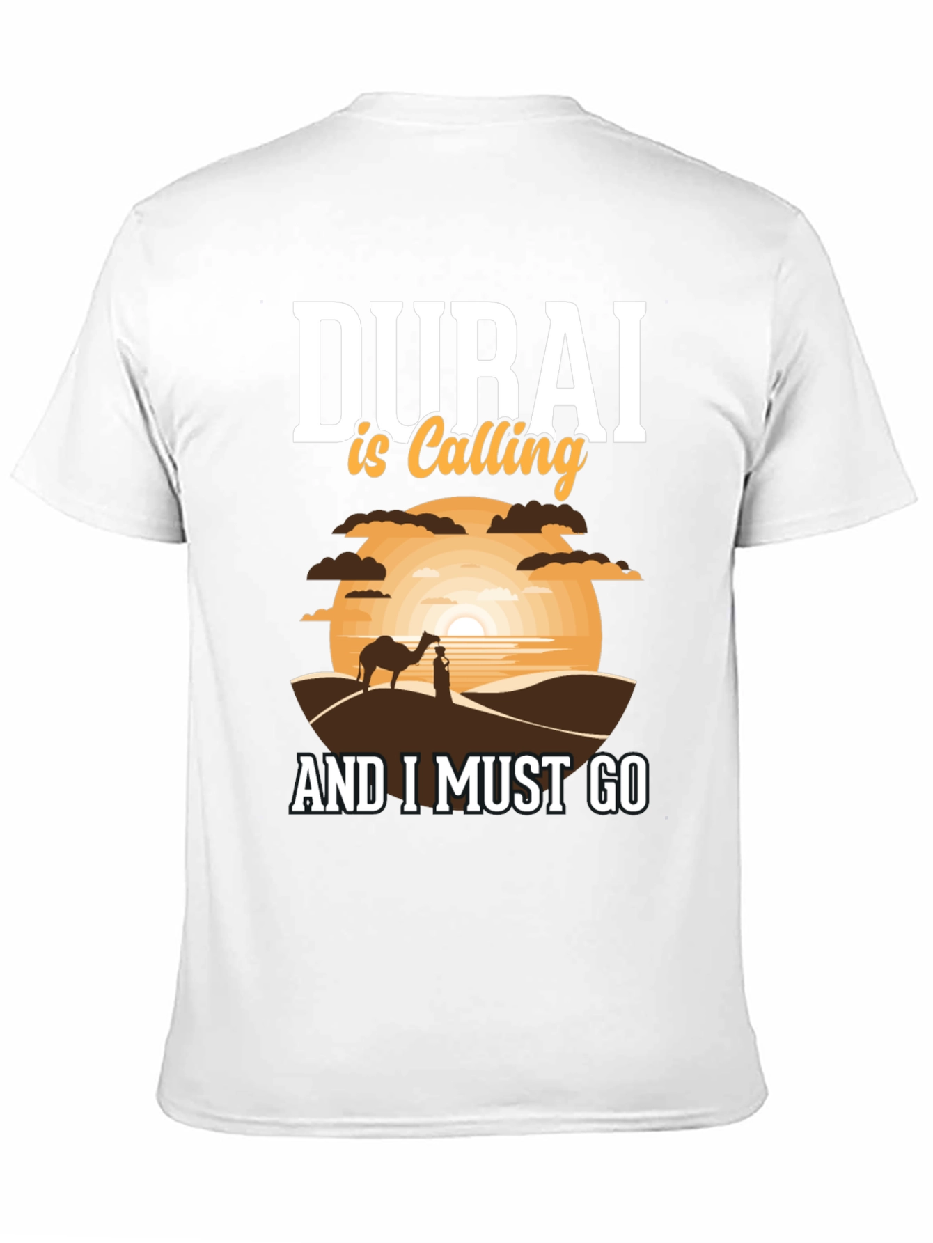 Dubai Calling T-Shirt - Travel Souvenir Tee
