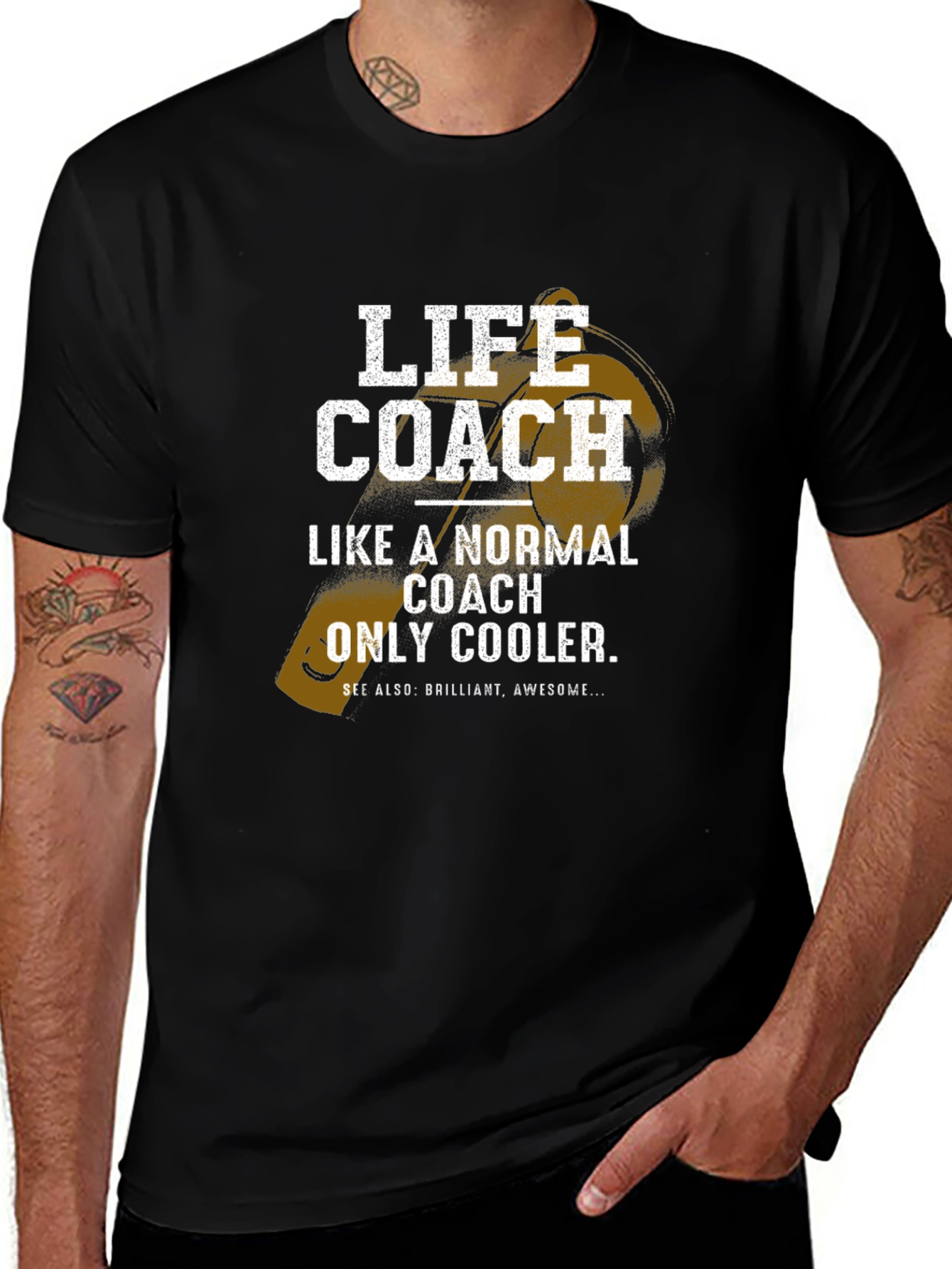 Life Coach T-Shirt - Normal Coach Only Cooler