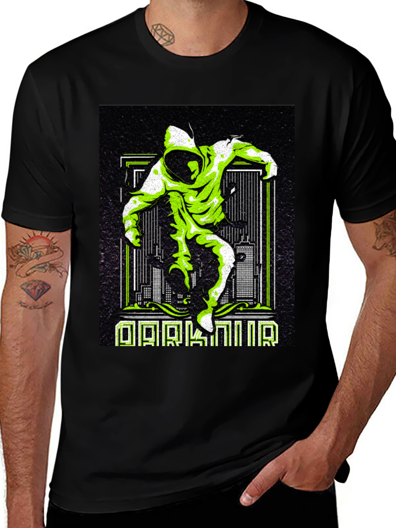 Urban Style Graphic Print Tee