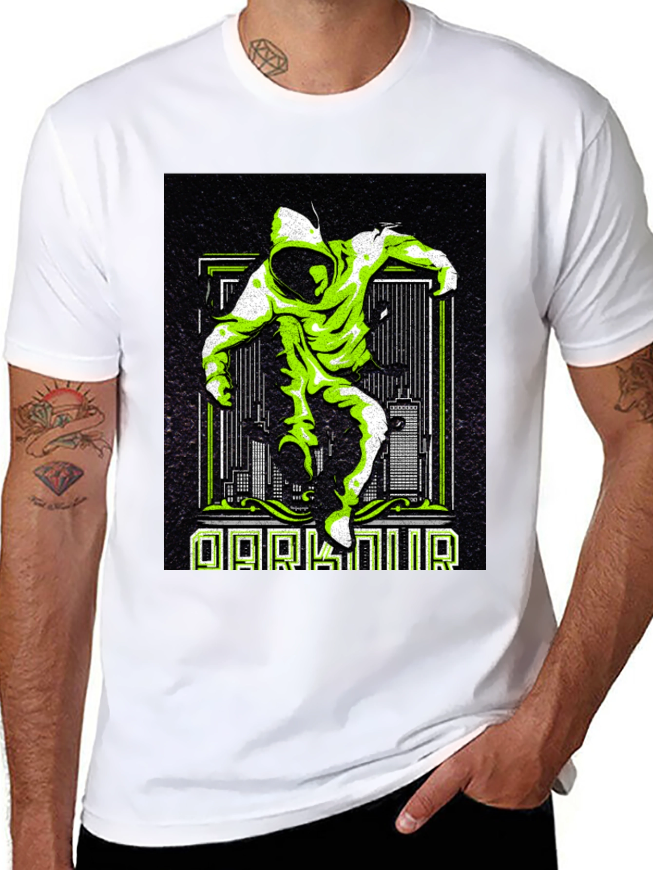 Urban Style Graphic Print Tee