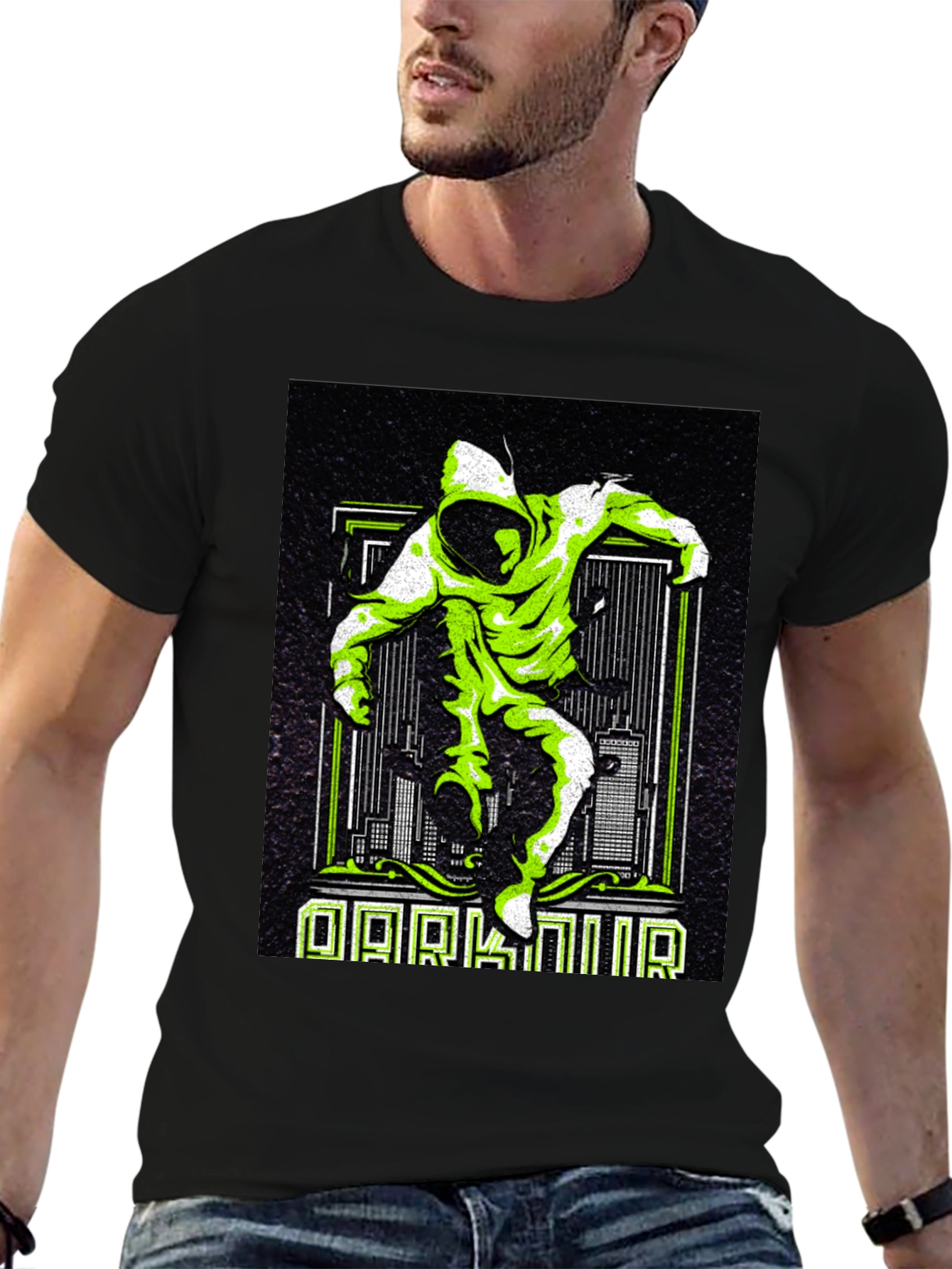 Urban Style Graphic Print Tee