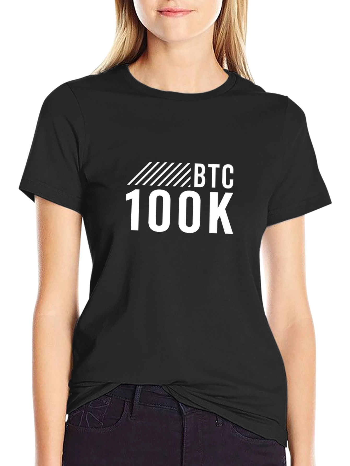 Bitcoin BTC 100K T-Shirt - Crypto HODL Apparel